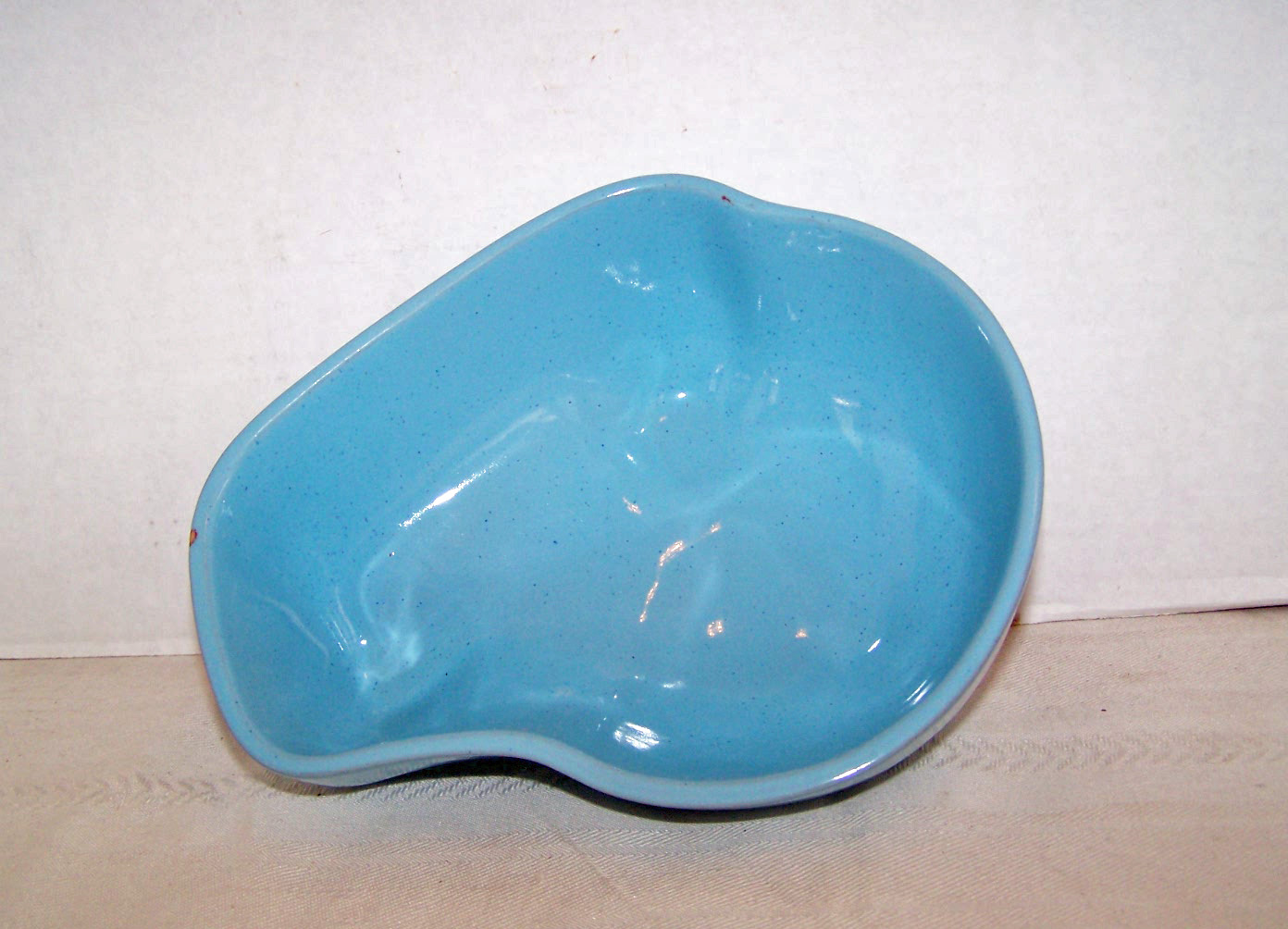Frankoma 4N Free Form Blue Bowl