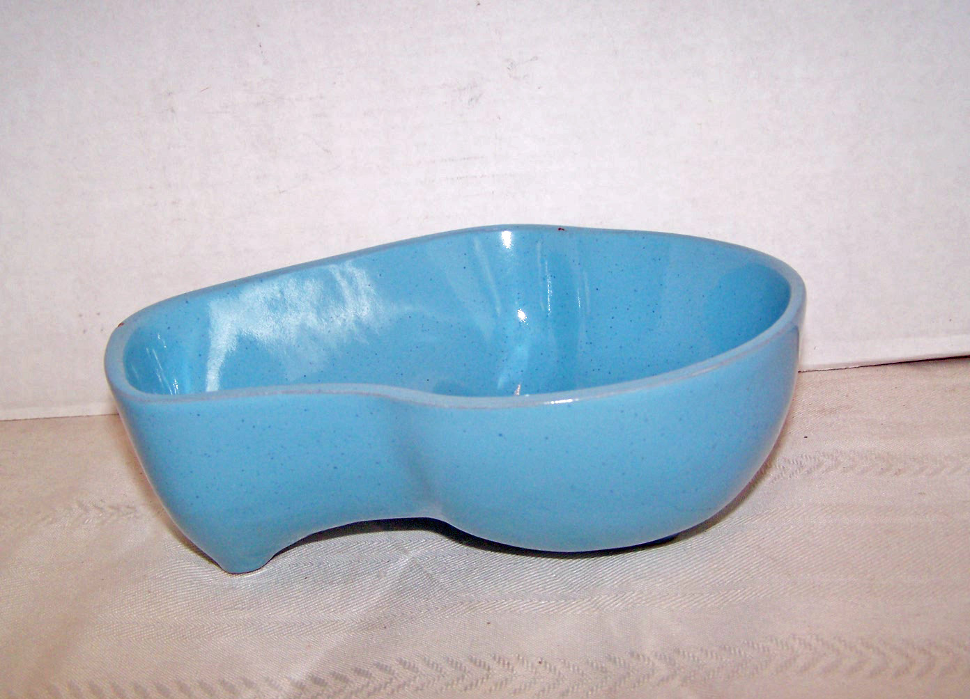 Frankoma 4N Free Form Blue Bowl