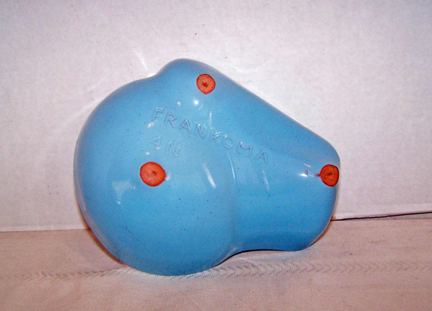 Frankoma 4N Free Form Blue Bowl