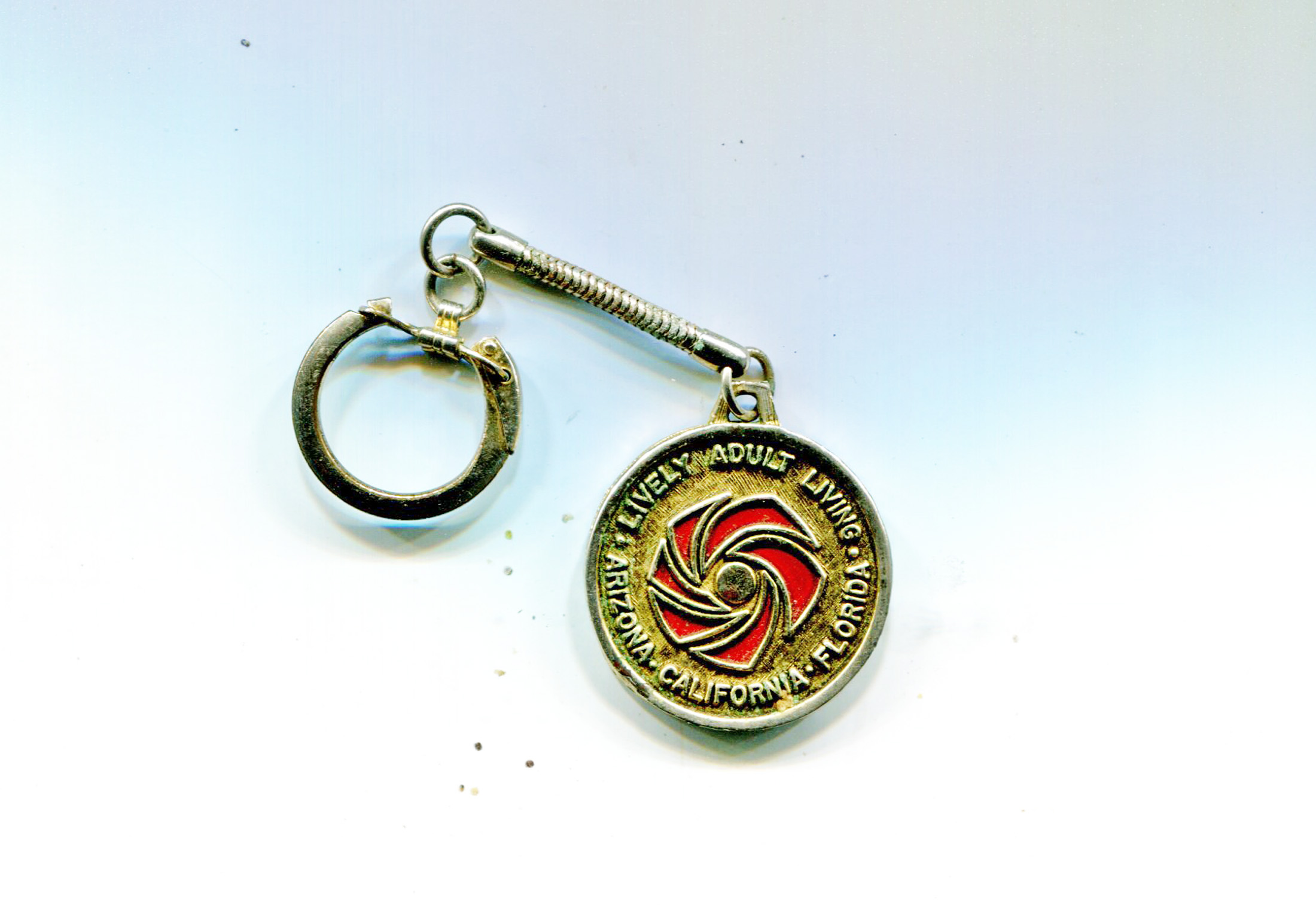 Sun City Key Chain w/Fob. Del Webb's