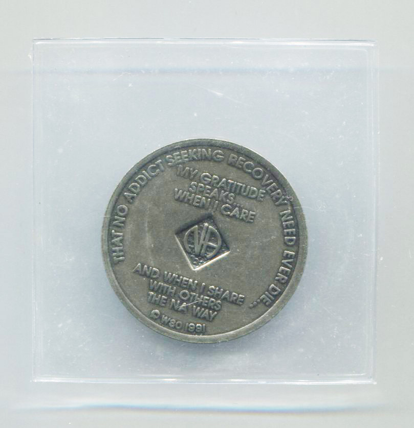 Goodwill Token For Recovering Addict, 1991