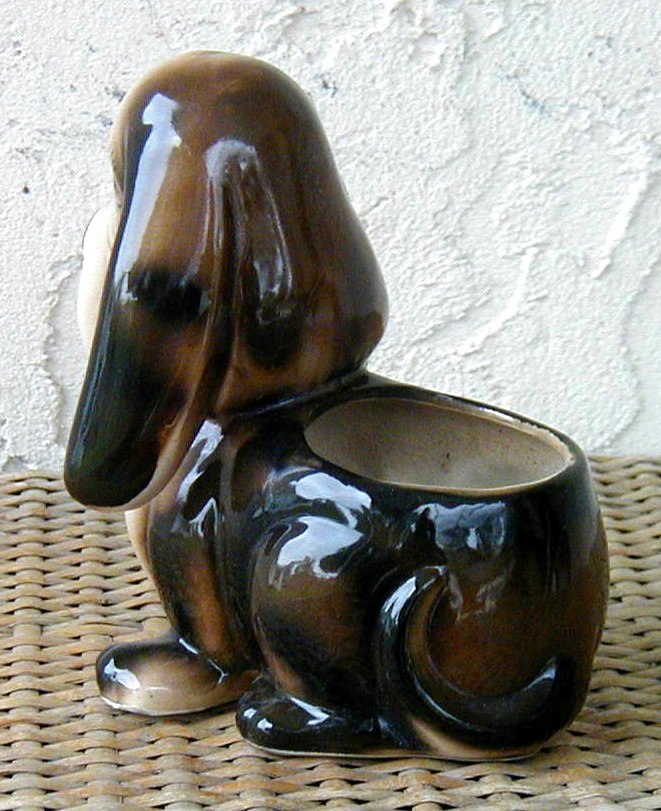 Ailing Hound Planter