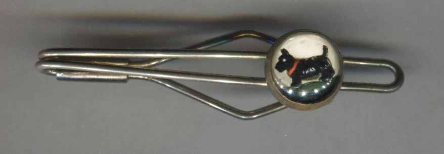Scottie Tie Clip