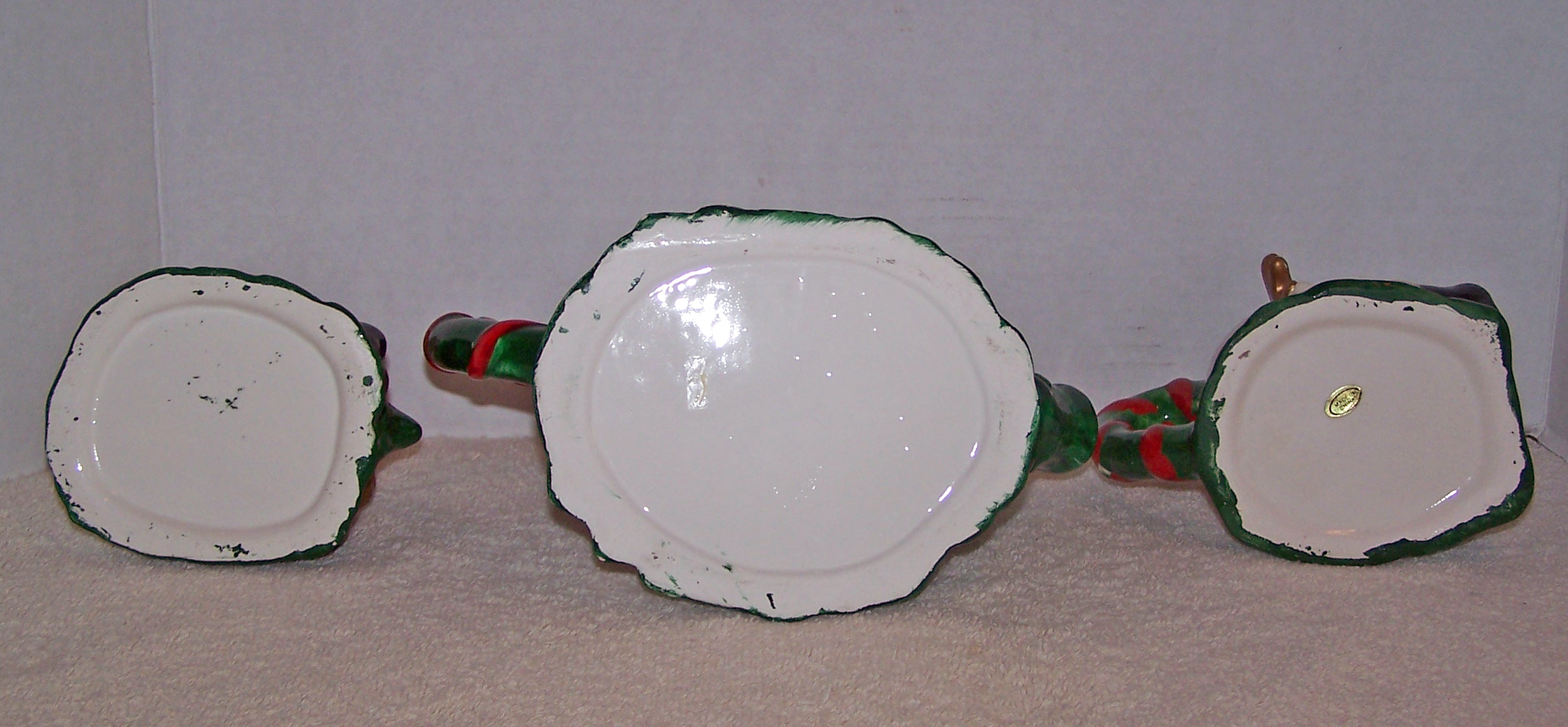 Reindeer 3 Pc. Tea Set, Tea Pot, Sugar & Creamer