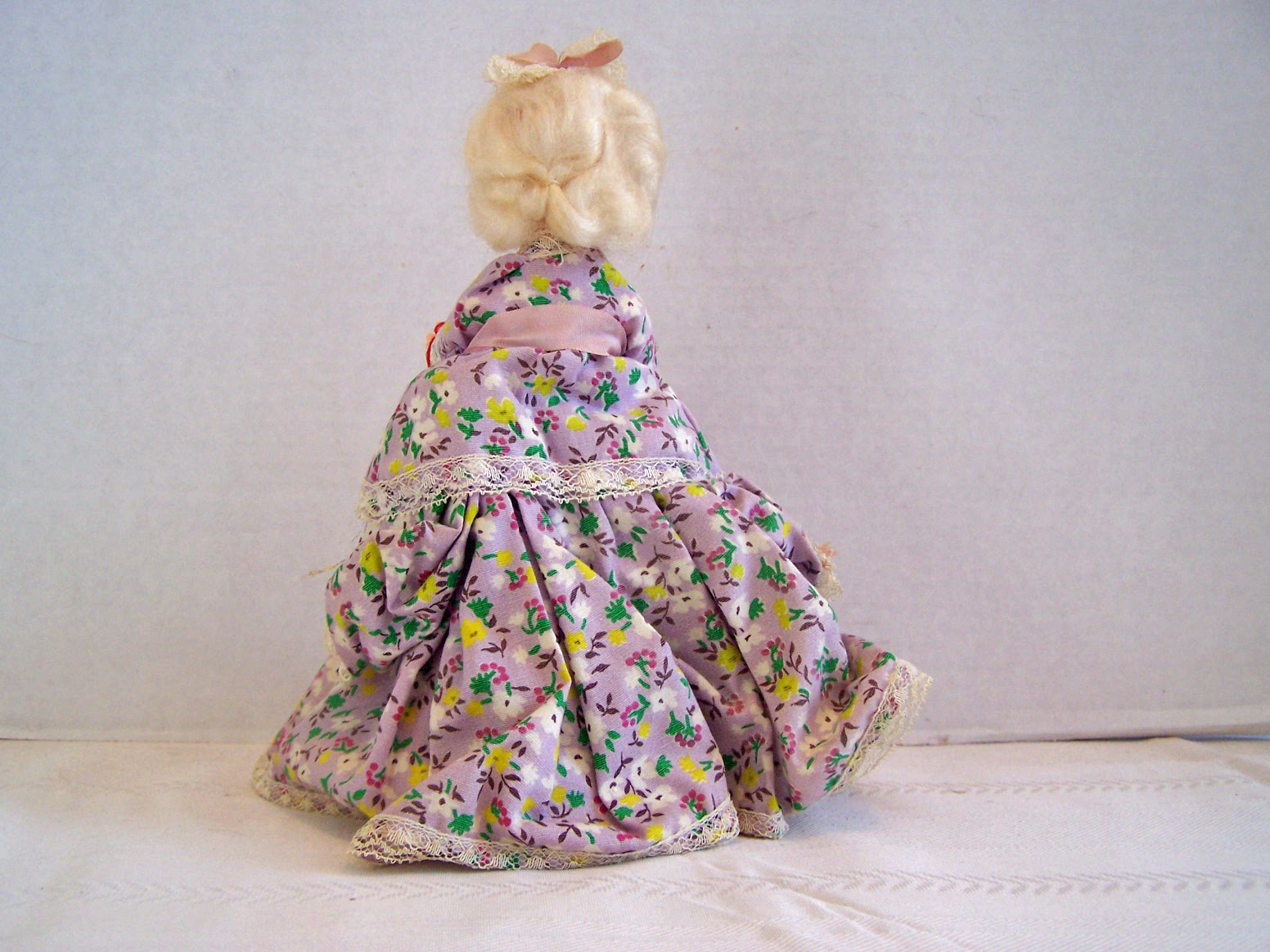 Blonde Hair Colonial Dressed Lady Colonial Doll
