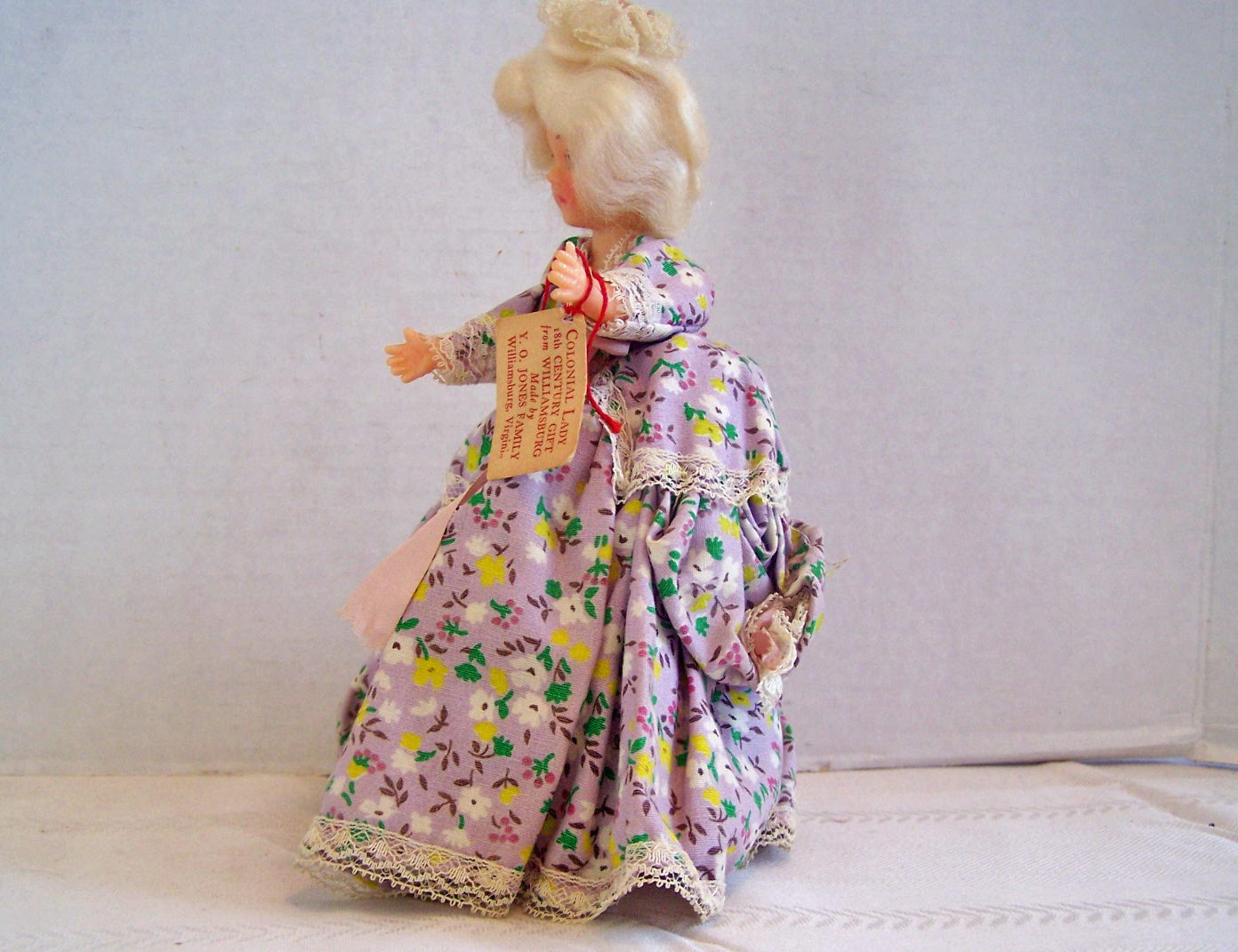 Blonde Hair Colonial Dressed Lady Colonial Doll