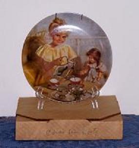 Cora'S Tea Party Collector Plate