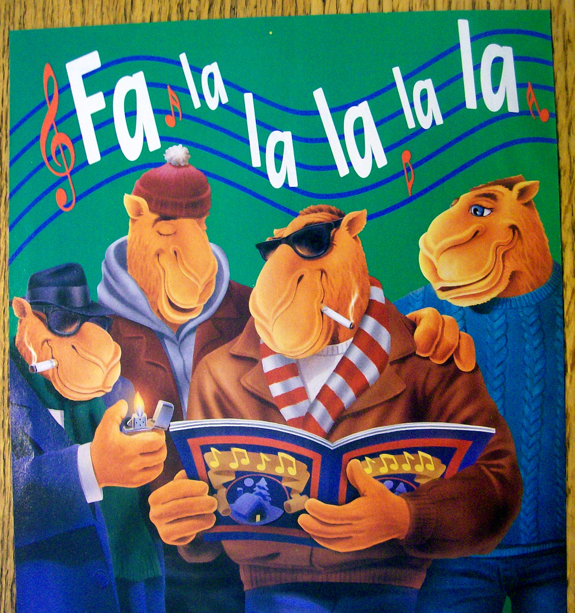Vintage Ad: 1995 Camel Cigarettes with Joe The Camel