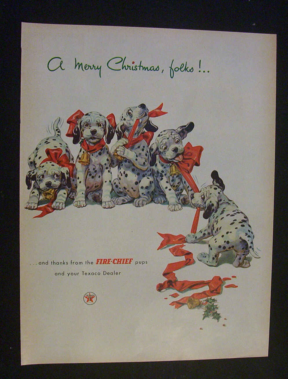 Vintage Ad: 1952 Texaco