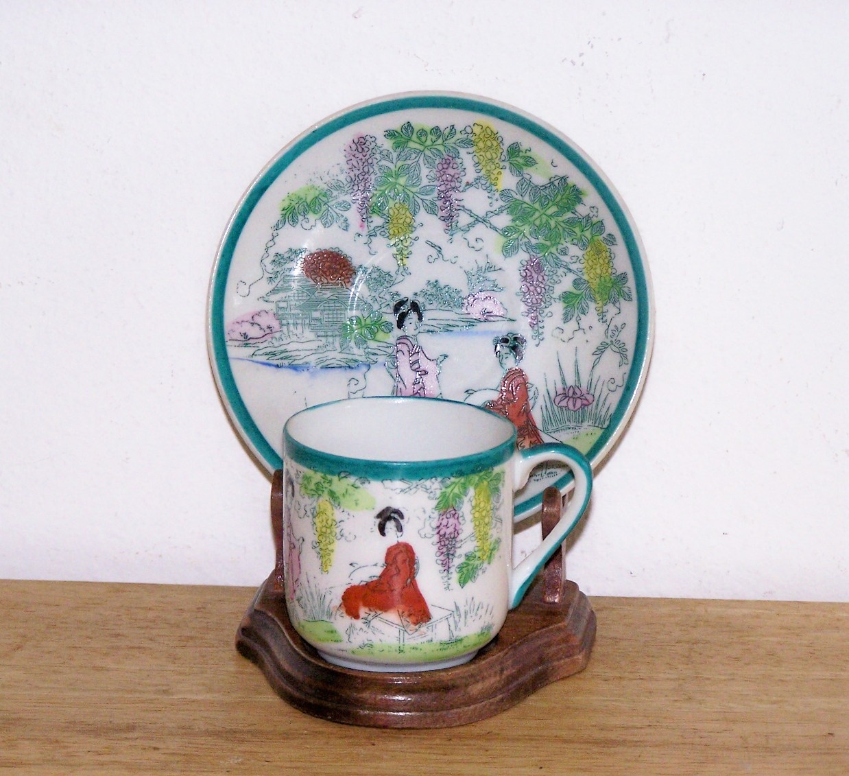 Geisha Demitasse Cup & Saucer