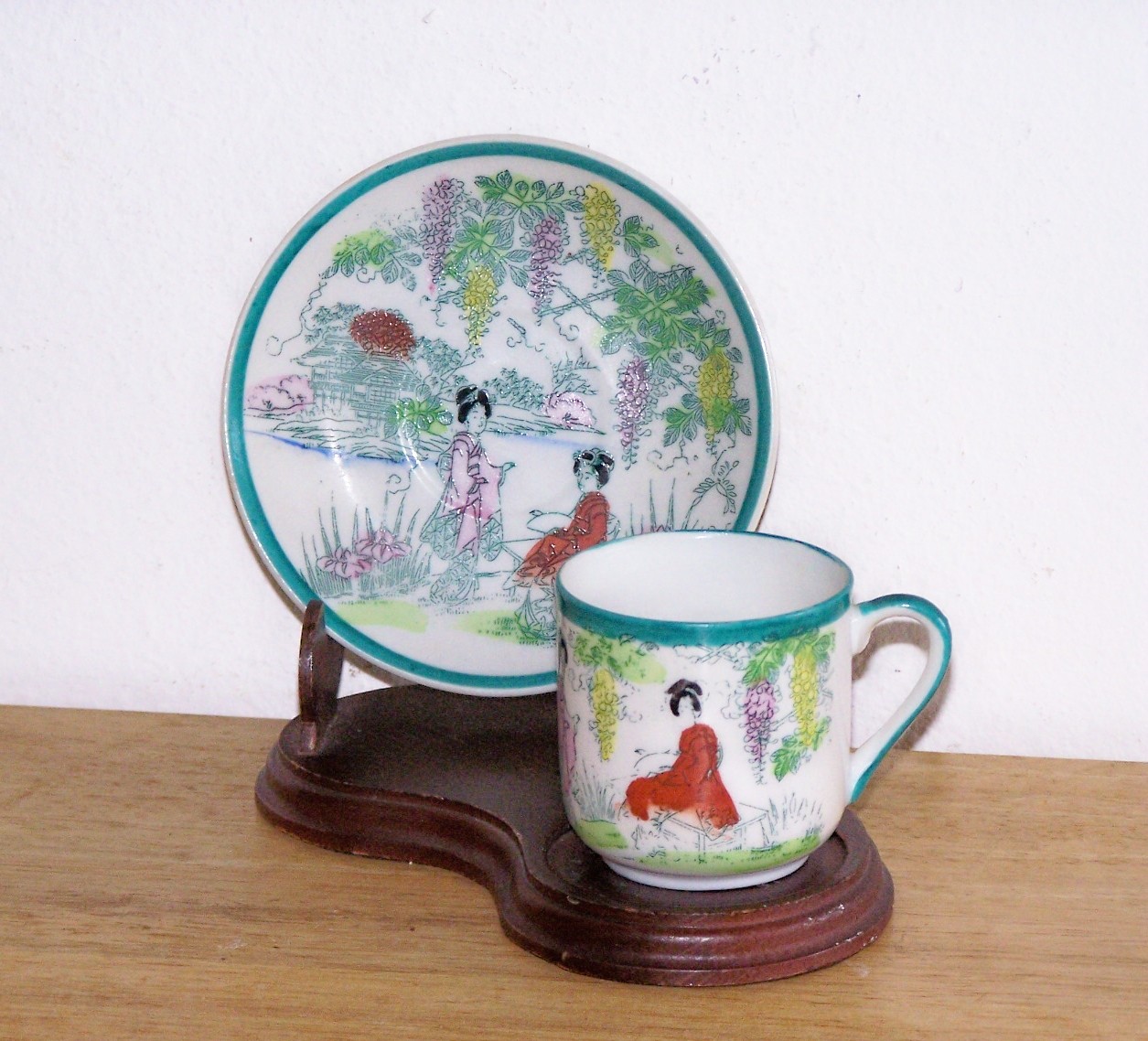Geisha Demitasse Cup & Saucer