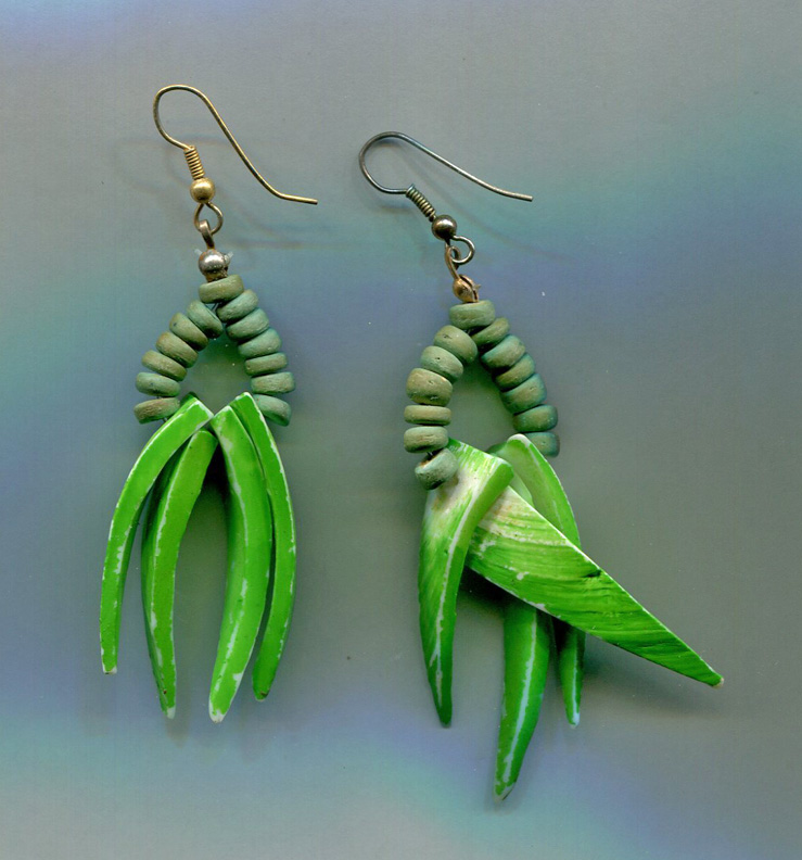 Wooden Native Earrings