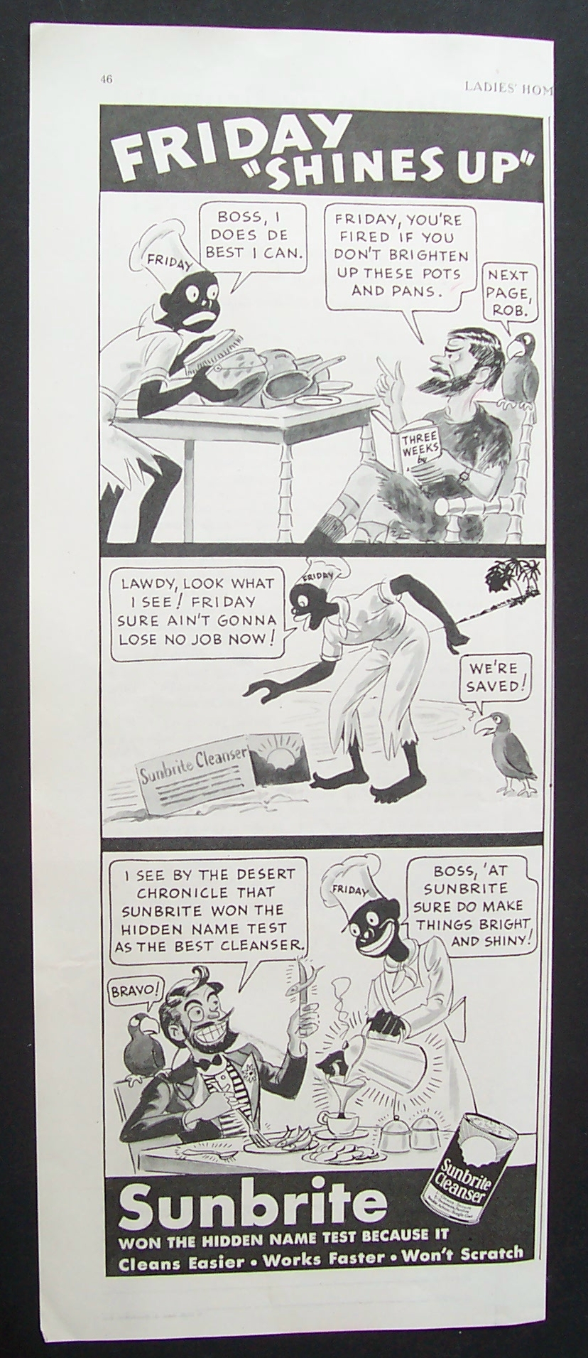 1935 Sunbrite Cleanser with Friday Shines