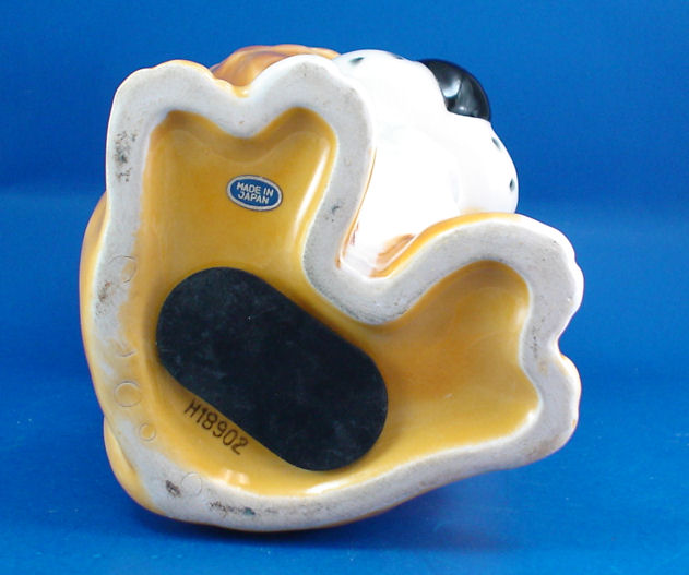 1960s/1970s Ceramic Lion Bank