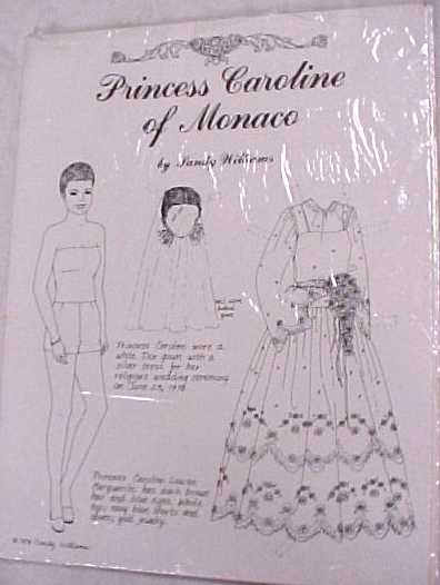 1979 Princess Caroline of Monico Paper Doll