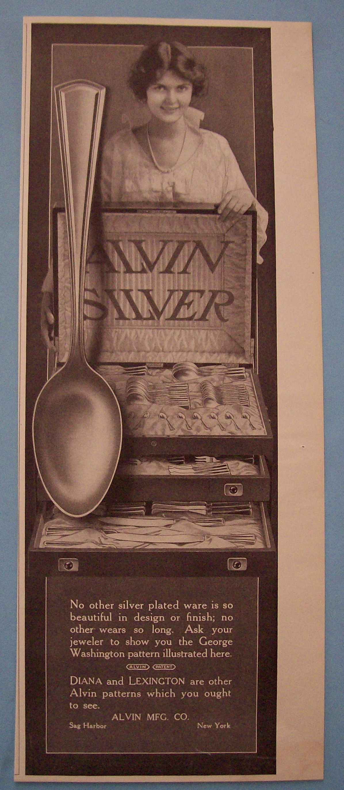 Vintage Ad: 1914 Alvin Silver