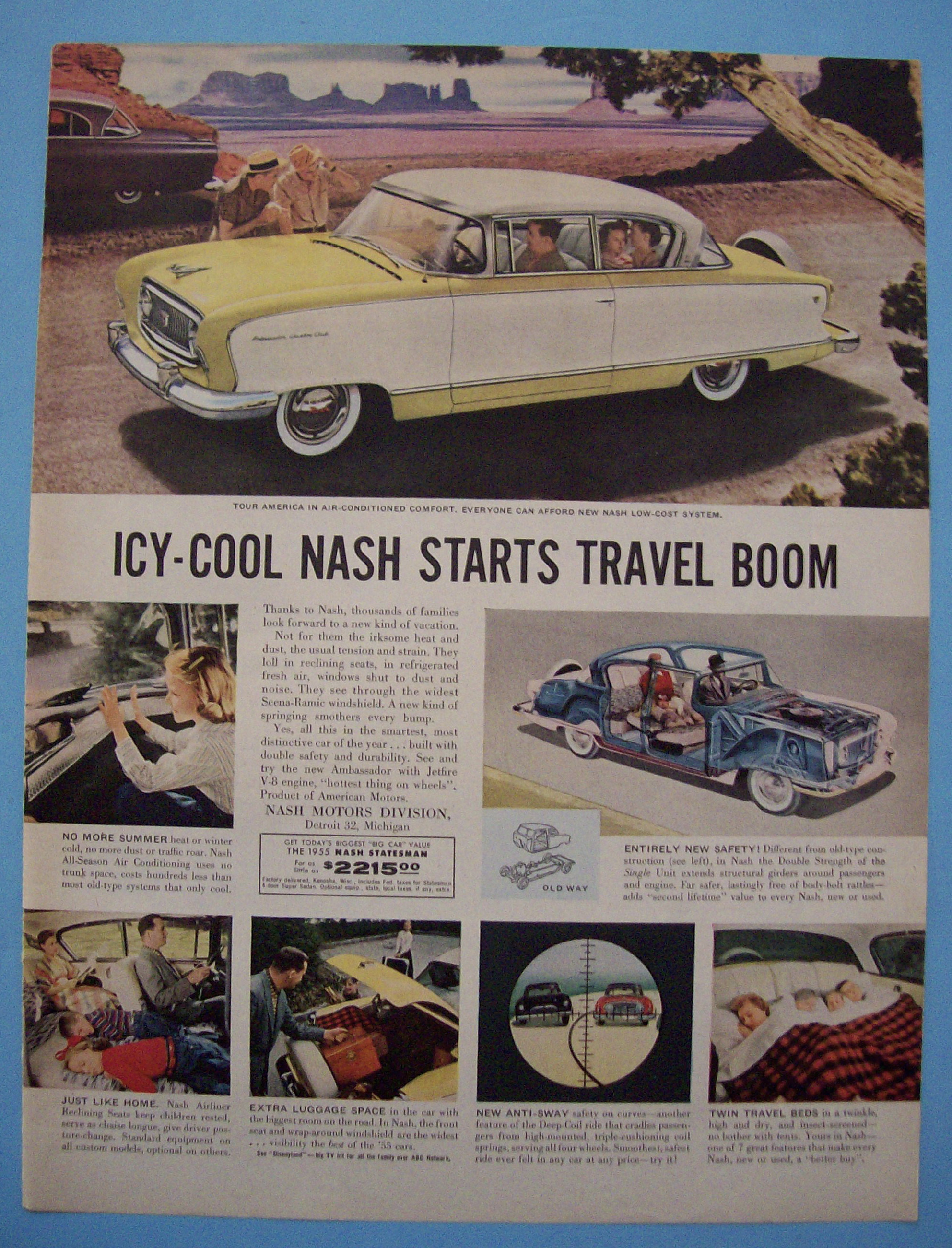 Vintage Ad: 1955 Nash