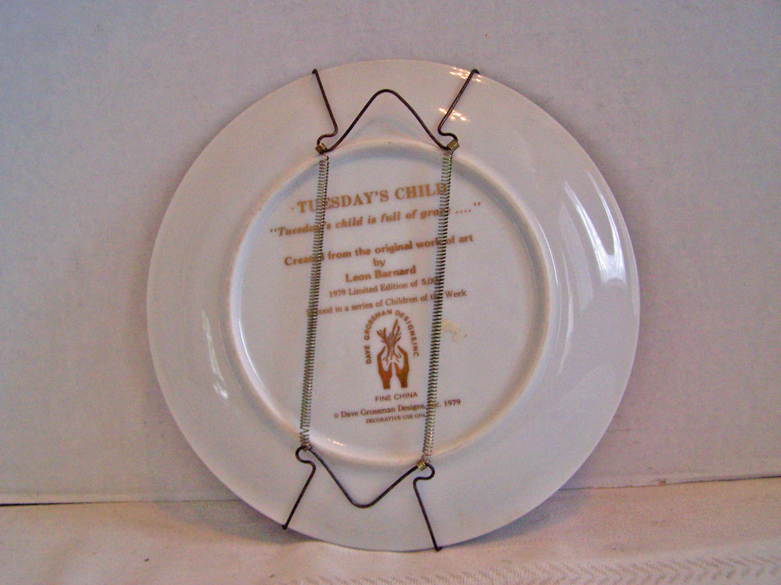 1979 Tuesday's Child, Children of the World Collector