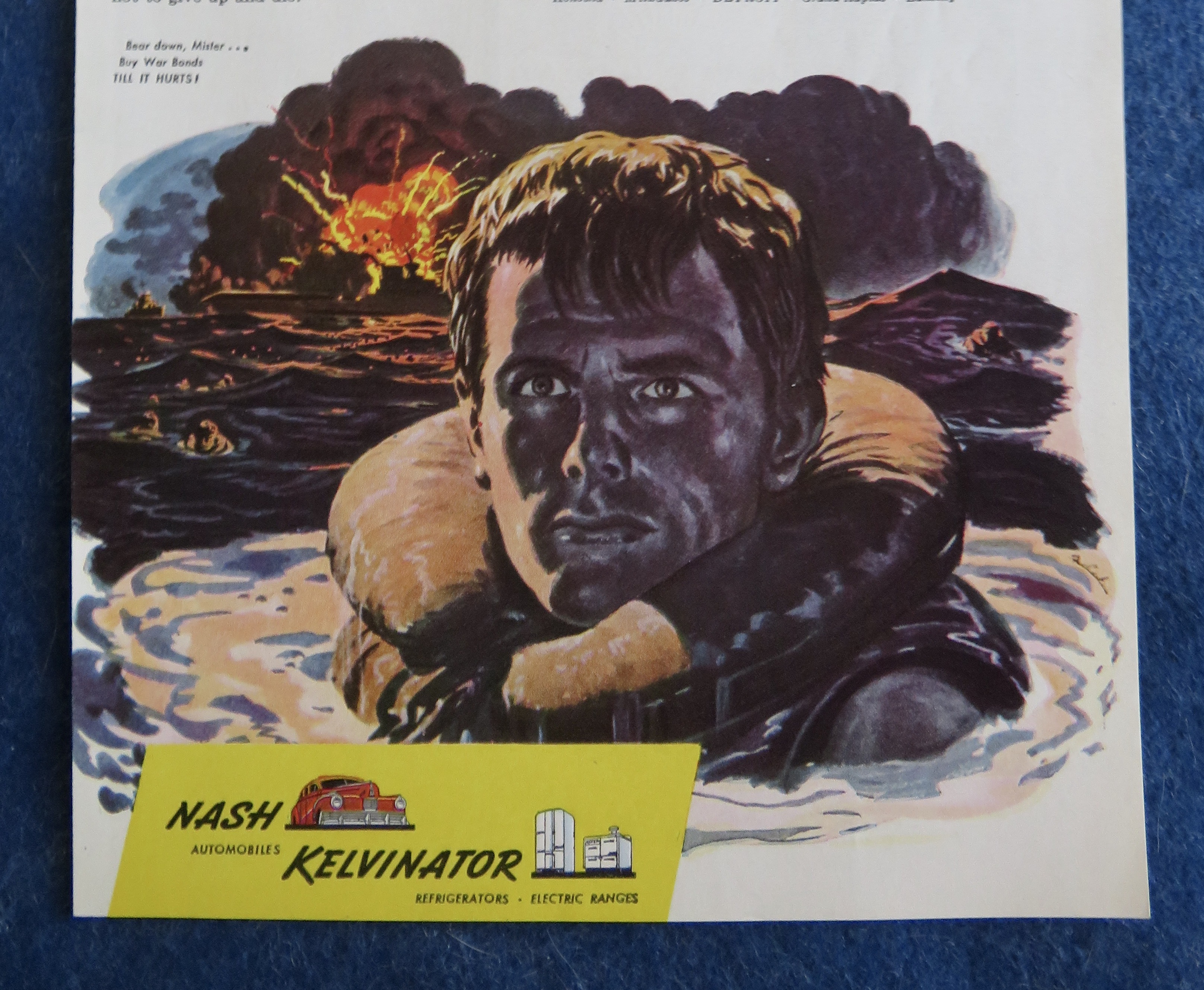 1944 Nash/Kelvinator with Soldier Wearing Vest in Water
