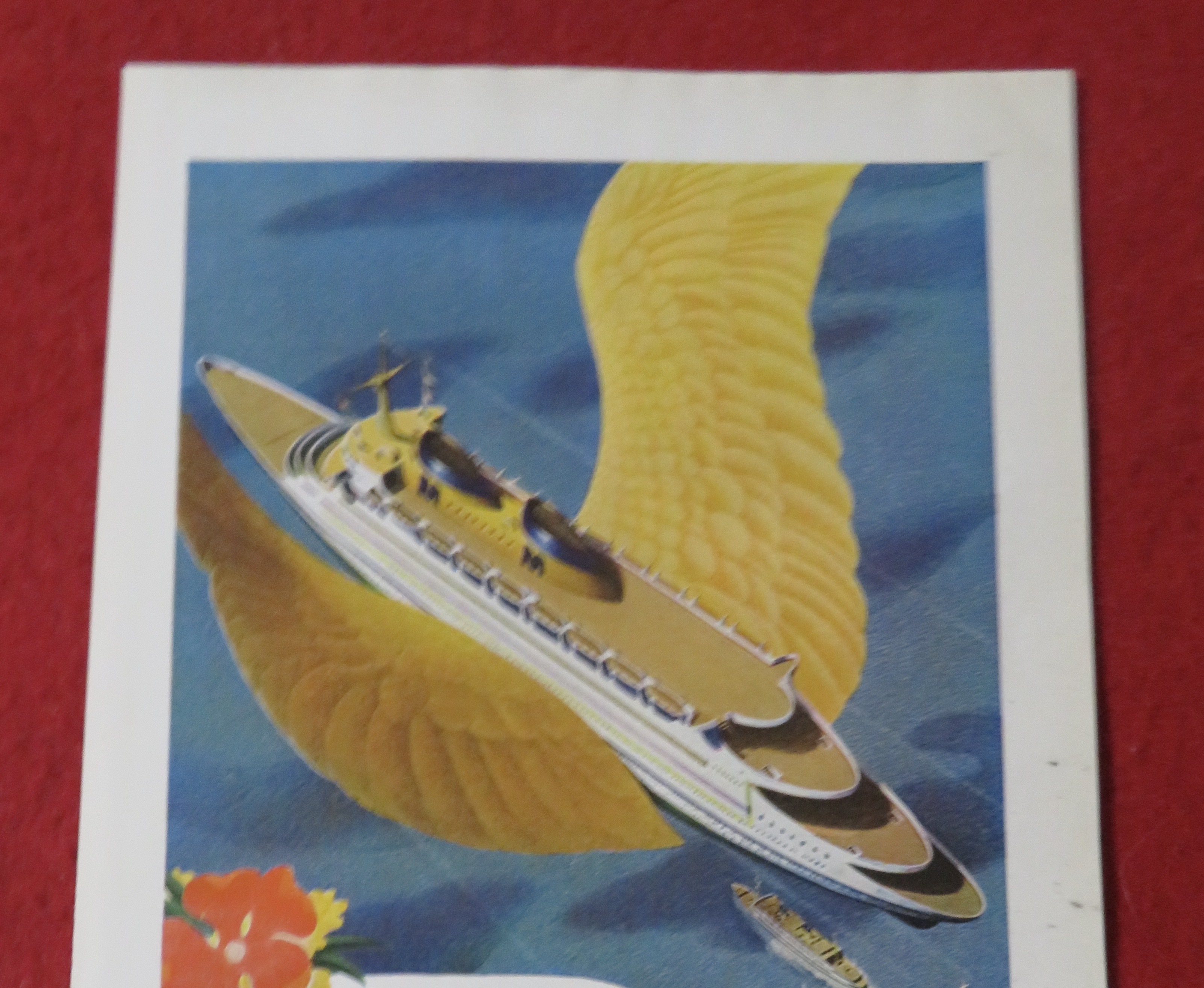 1944 Matson Lines To Hawaii with The Islands