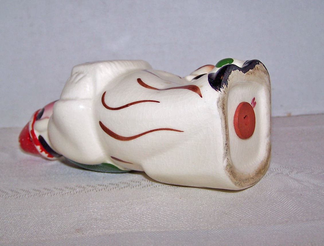 Figural Man Grated Cheese Shaker