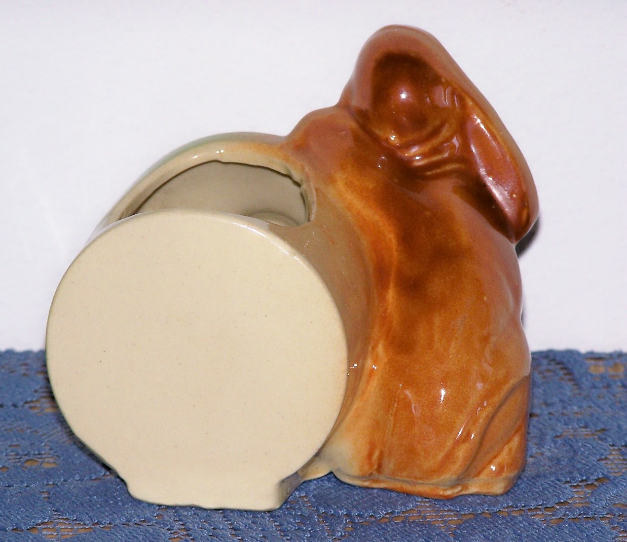 Shawnee Hound Dog & Jug Planter