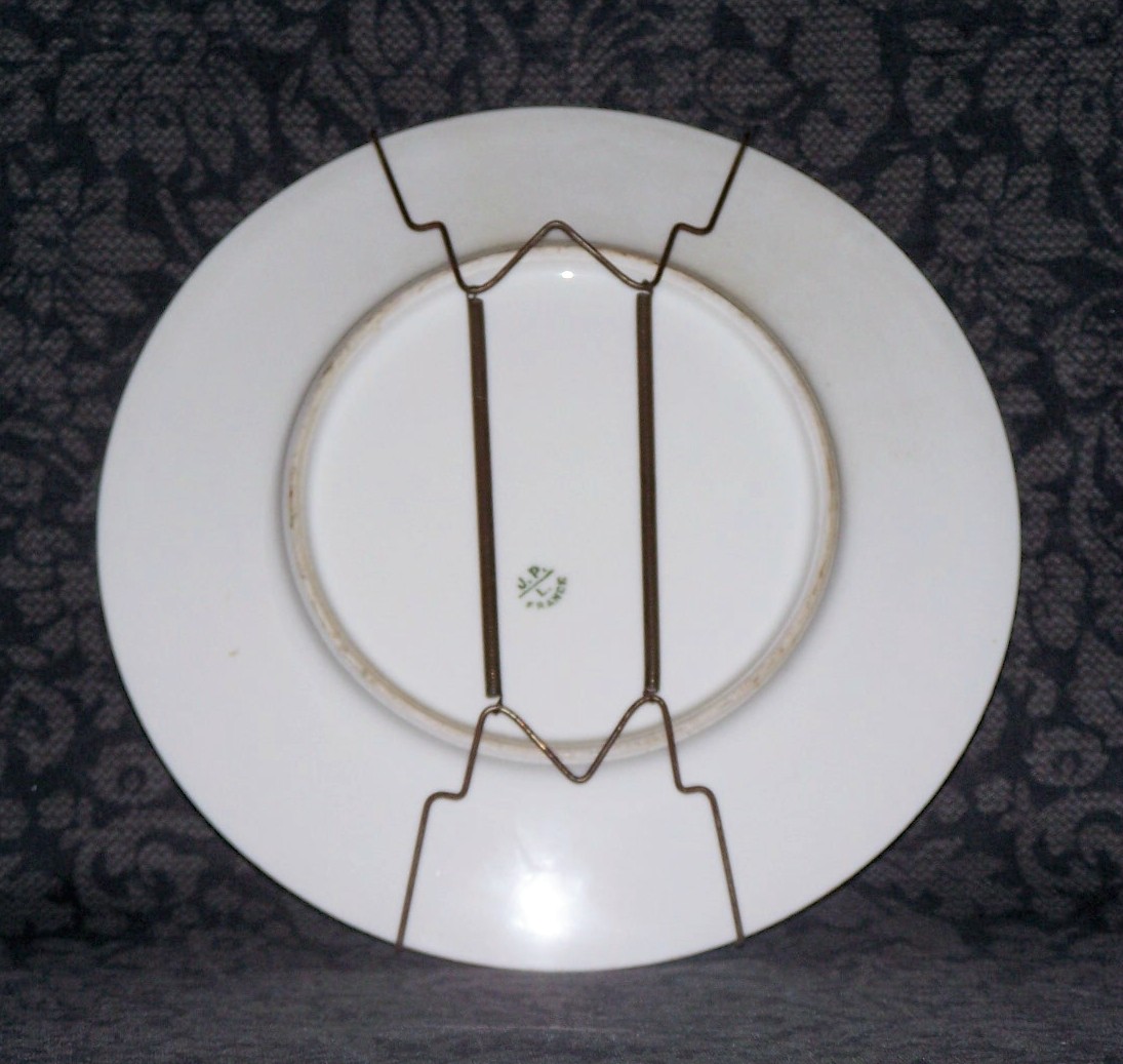 Hand Painted Plate, J.P.L. France