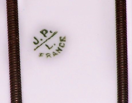 Hand Painted Plate, J.P.L. France