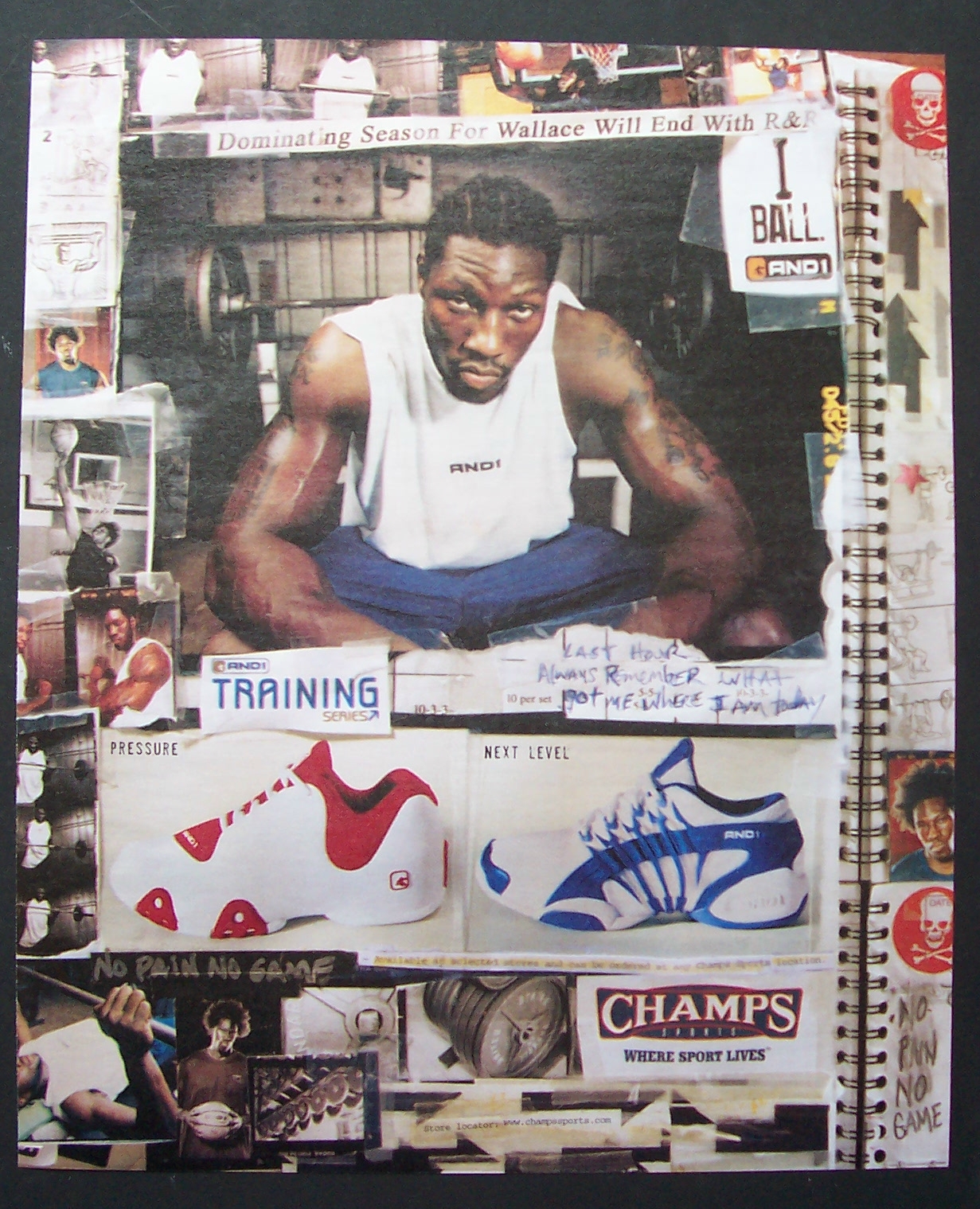 Vintage Ad: 2004 Champs with Ben Wallace