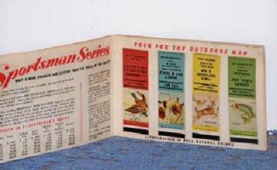 Match Book Advertising Pamphlet, 27 Covers