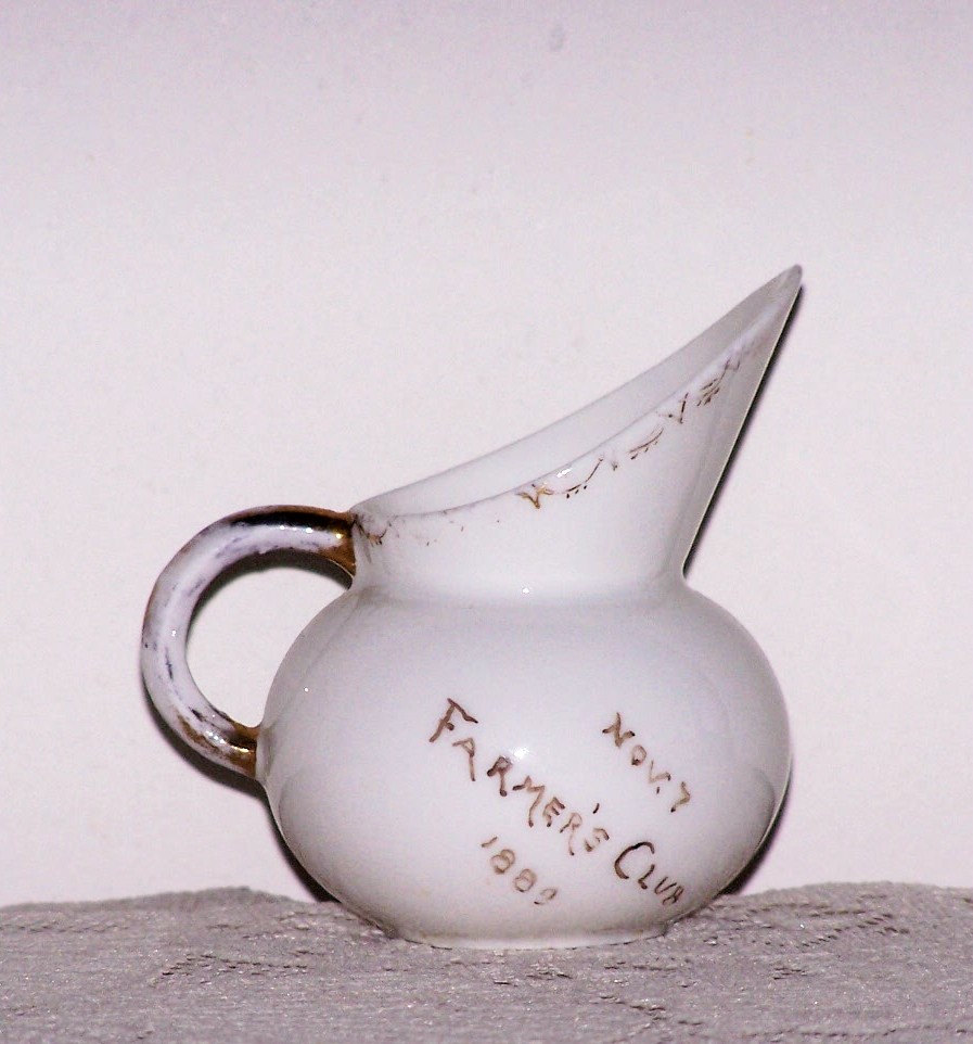 1889 Farmer’S Club Creamer