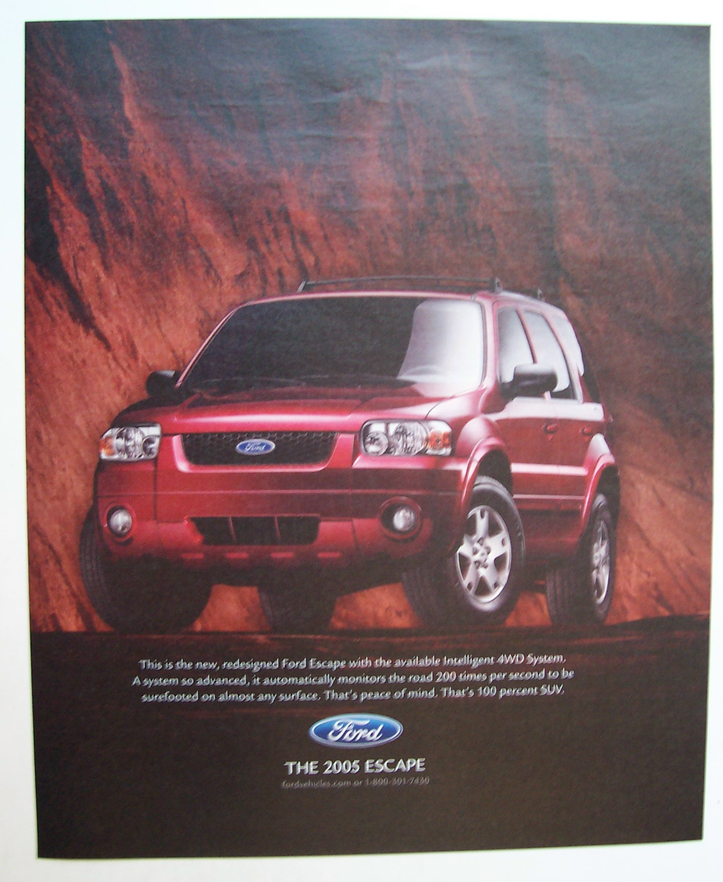 Vintage Ad: 2004  Ford  Escape