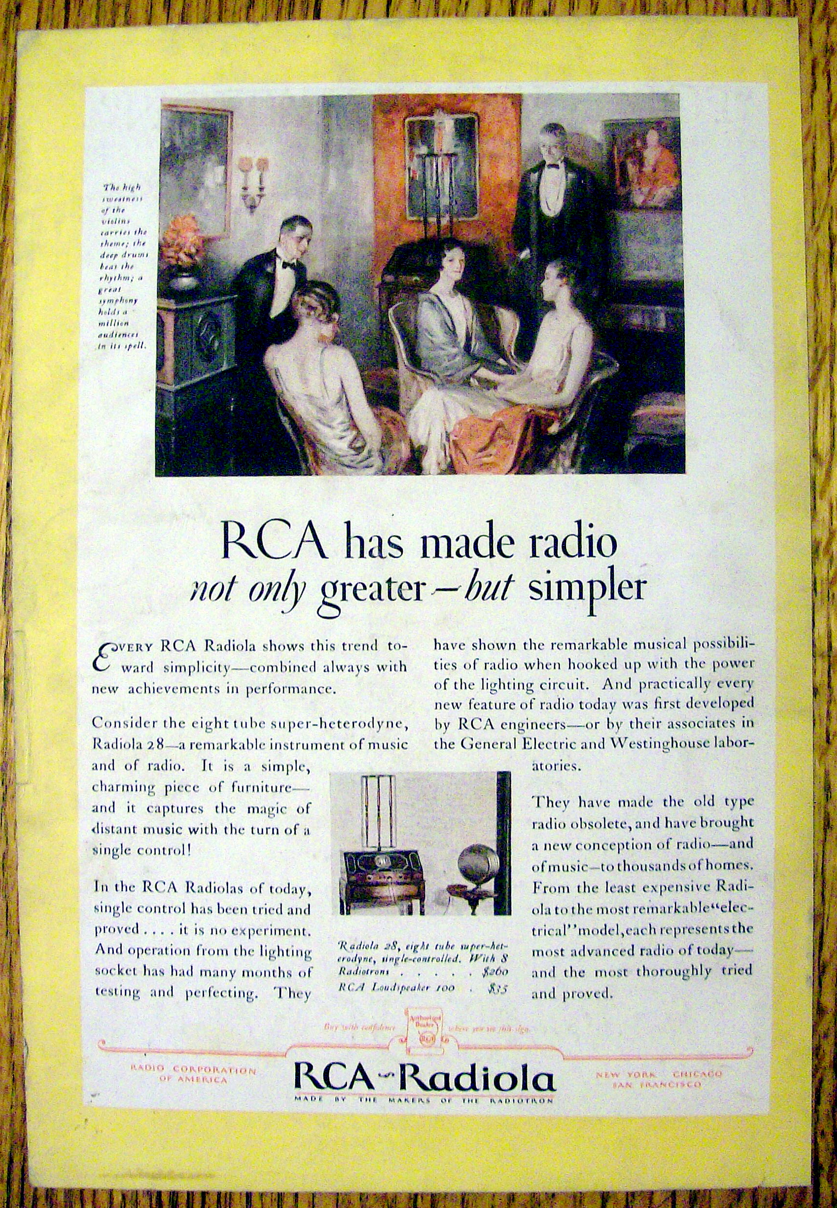 1926 RCA Radiola