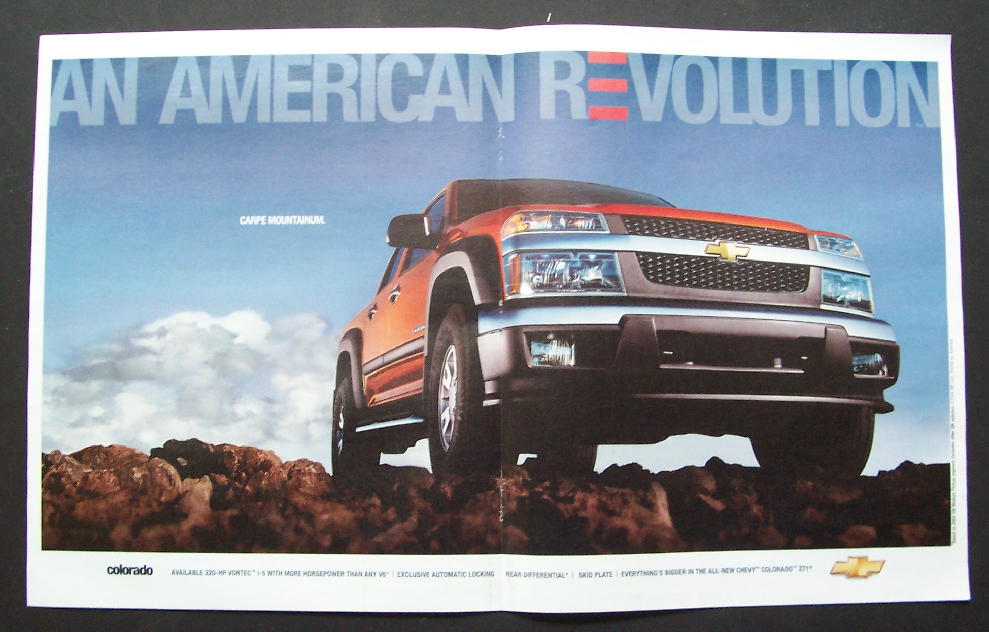 Vintage Ad: 2004  Chevrolet  Colorado  Z71