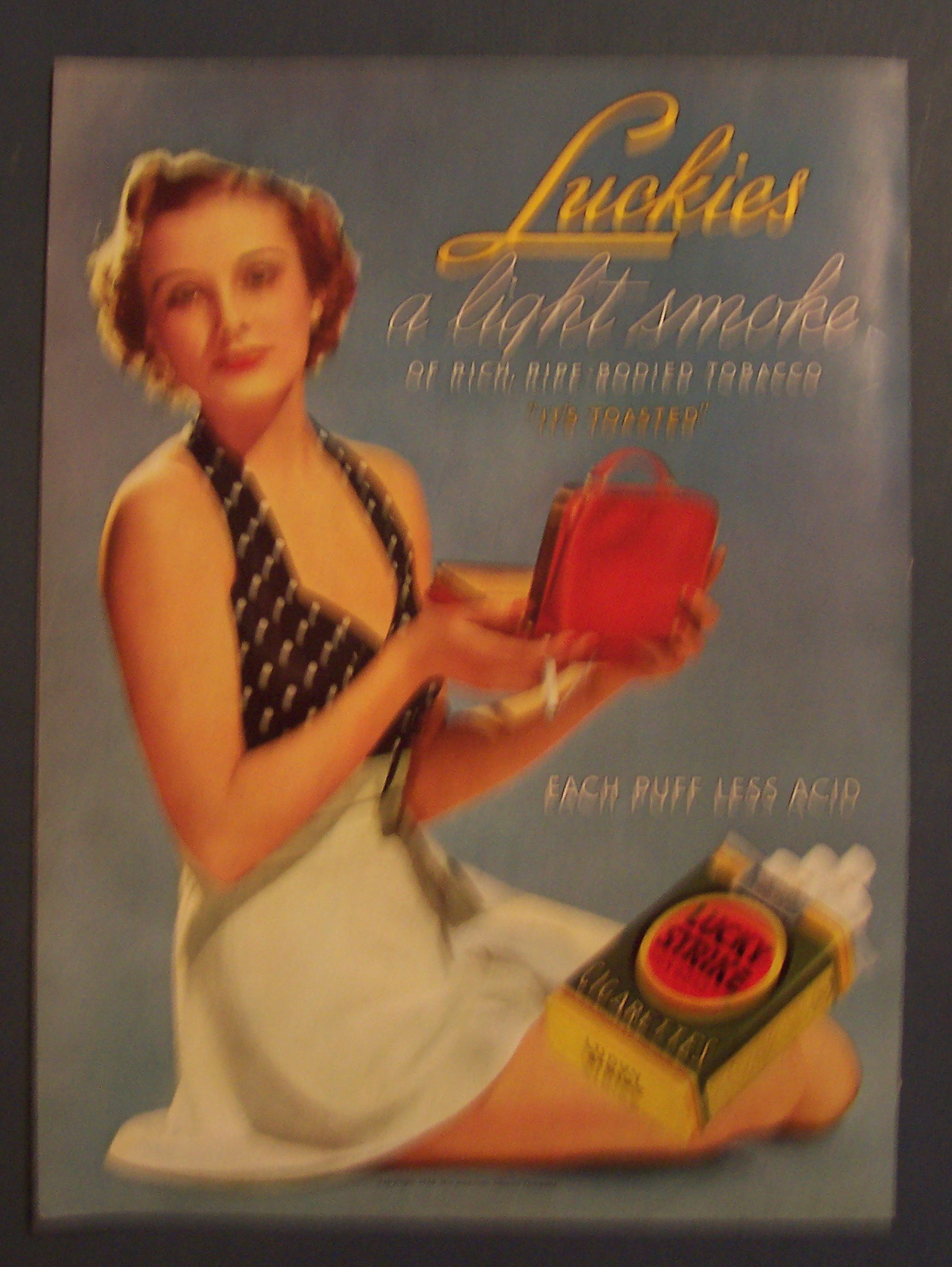 1936 Lucky Strike Cigarettes
