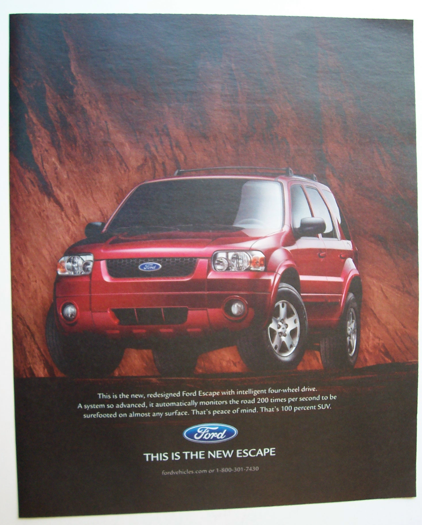 Vintage Ad: 2004  Ford  Escape