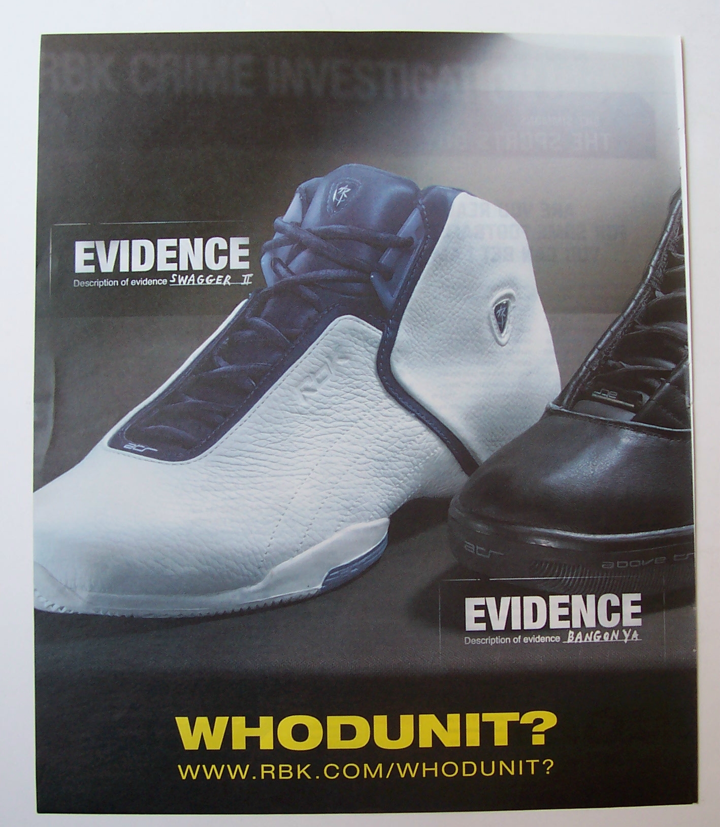 2003  Reebok  with  Steve Francis, Baron Davis & Others