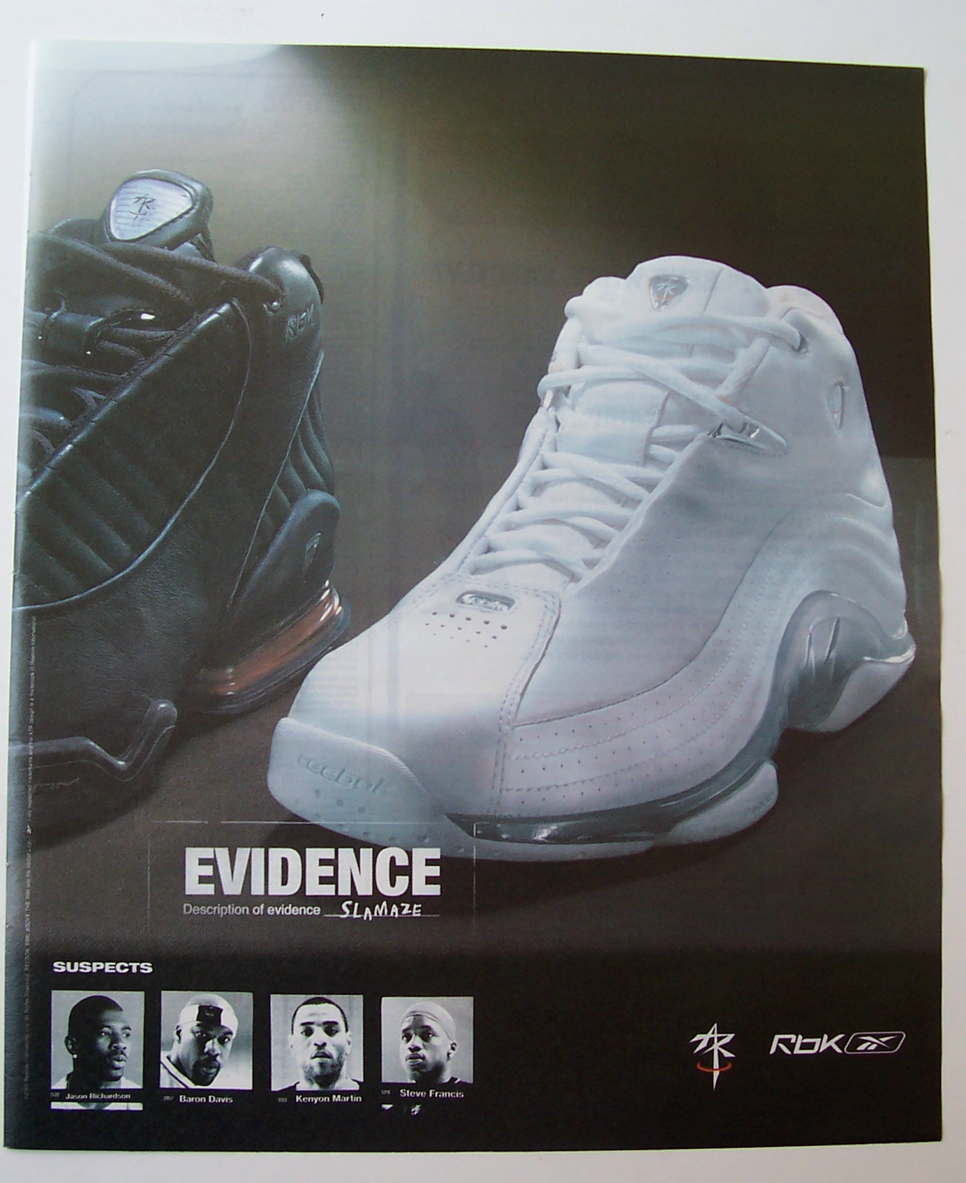 2003  Reebok  with  Steve Francis, Baron Davis & Others