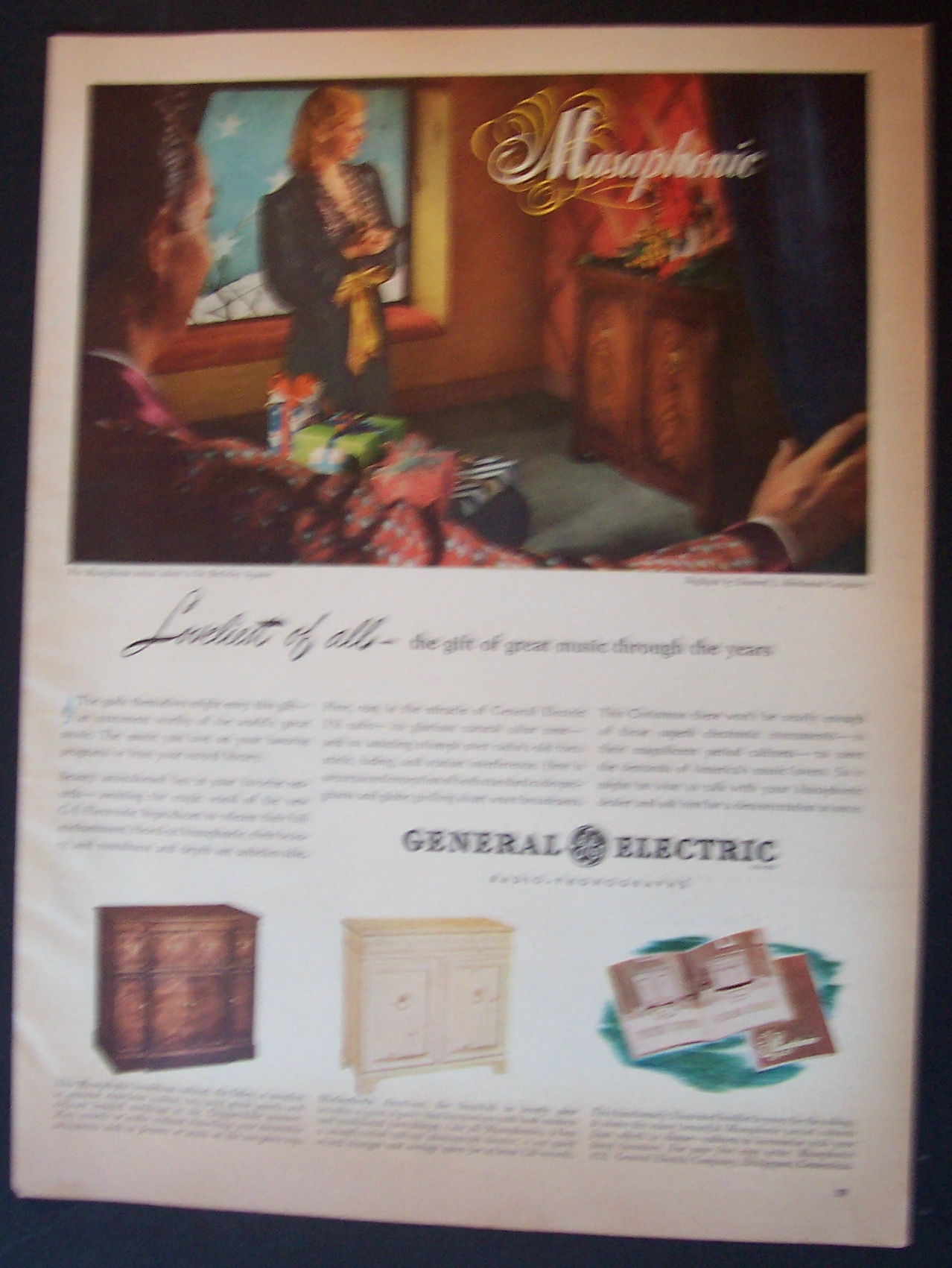1946 General Electric Musaphonic with Berkeley Square