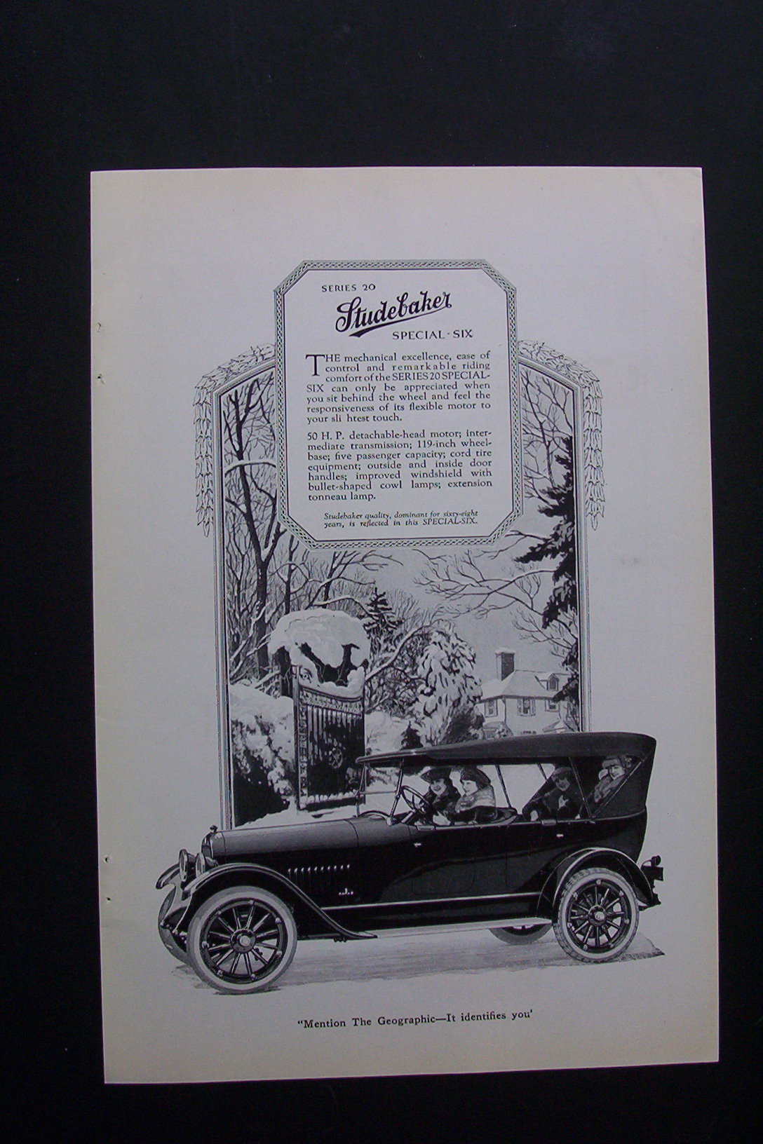 1920  Studebaker  Special - Six