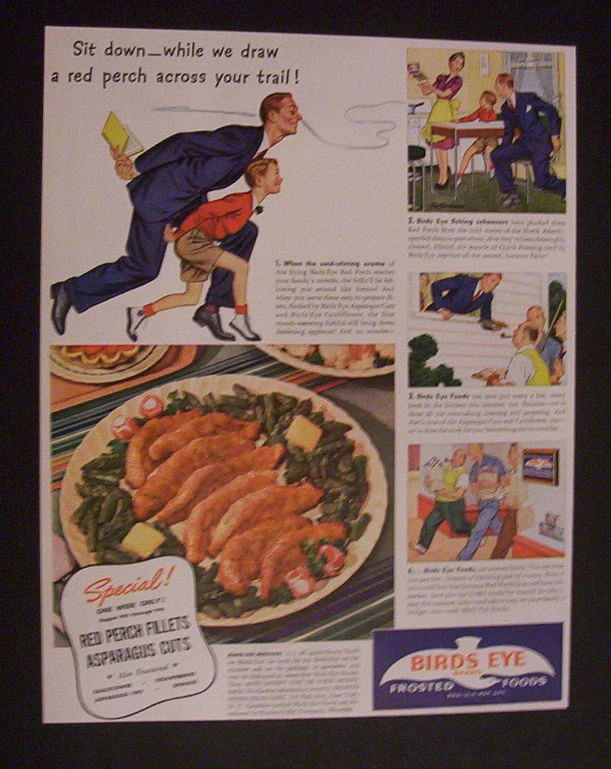 1941  Birds  Eye  Frosted  Foods