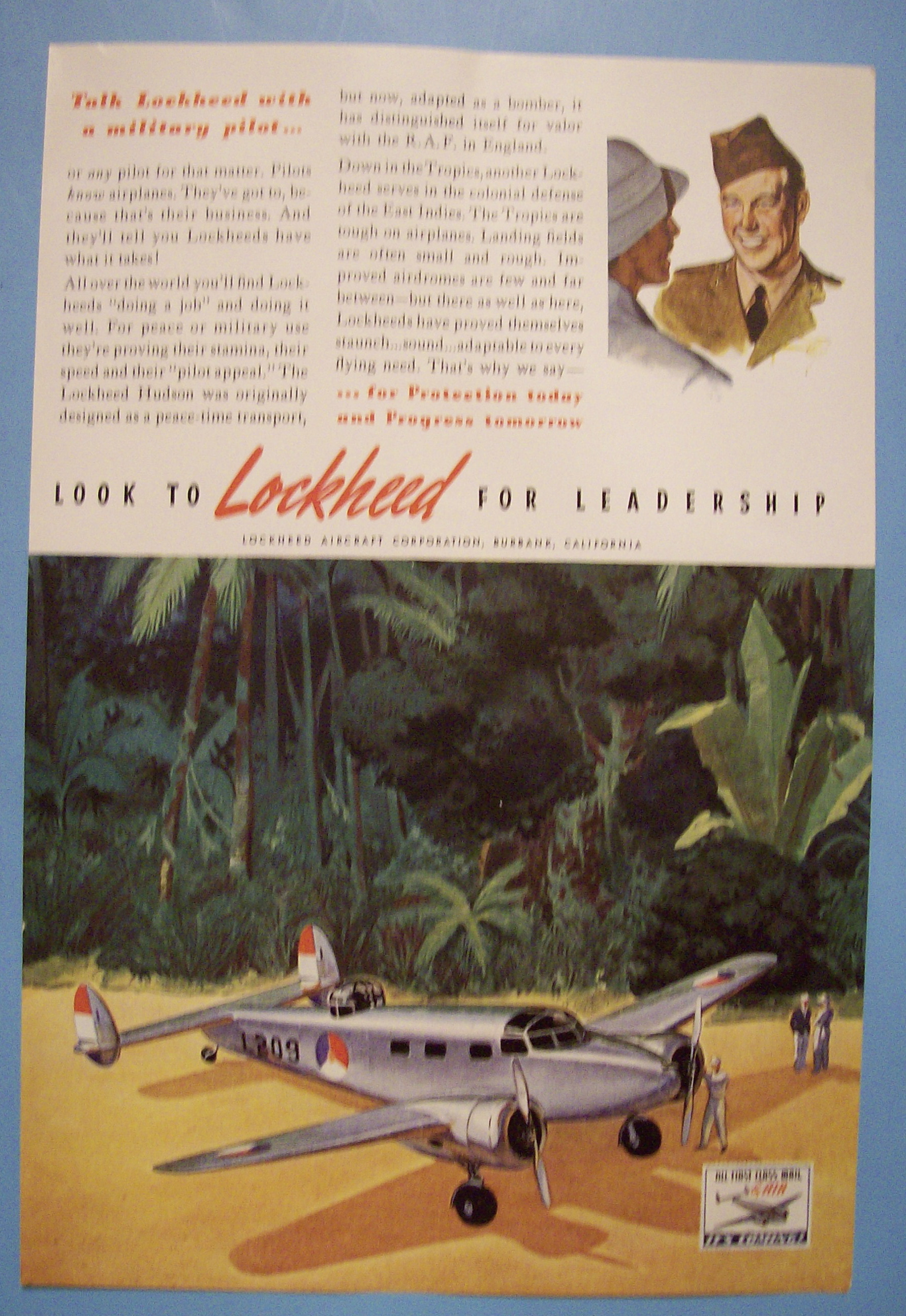Vintage Ad: 1941 Lockheed Aircraft Corporation