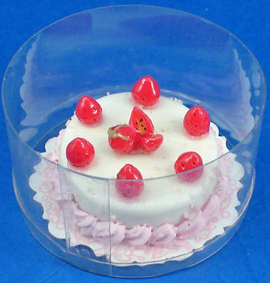 Dollhouse Miniature Cake