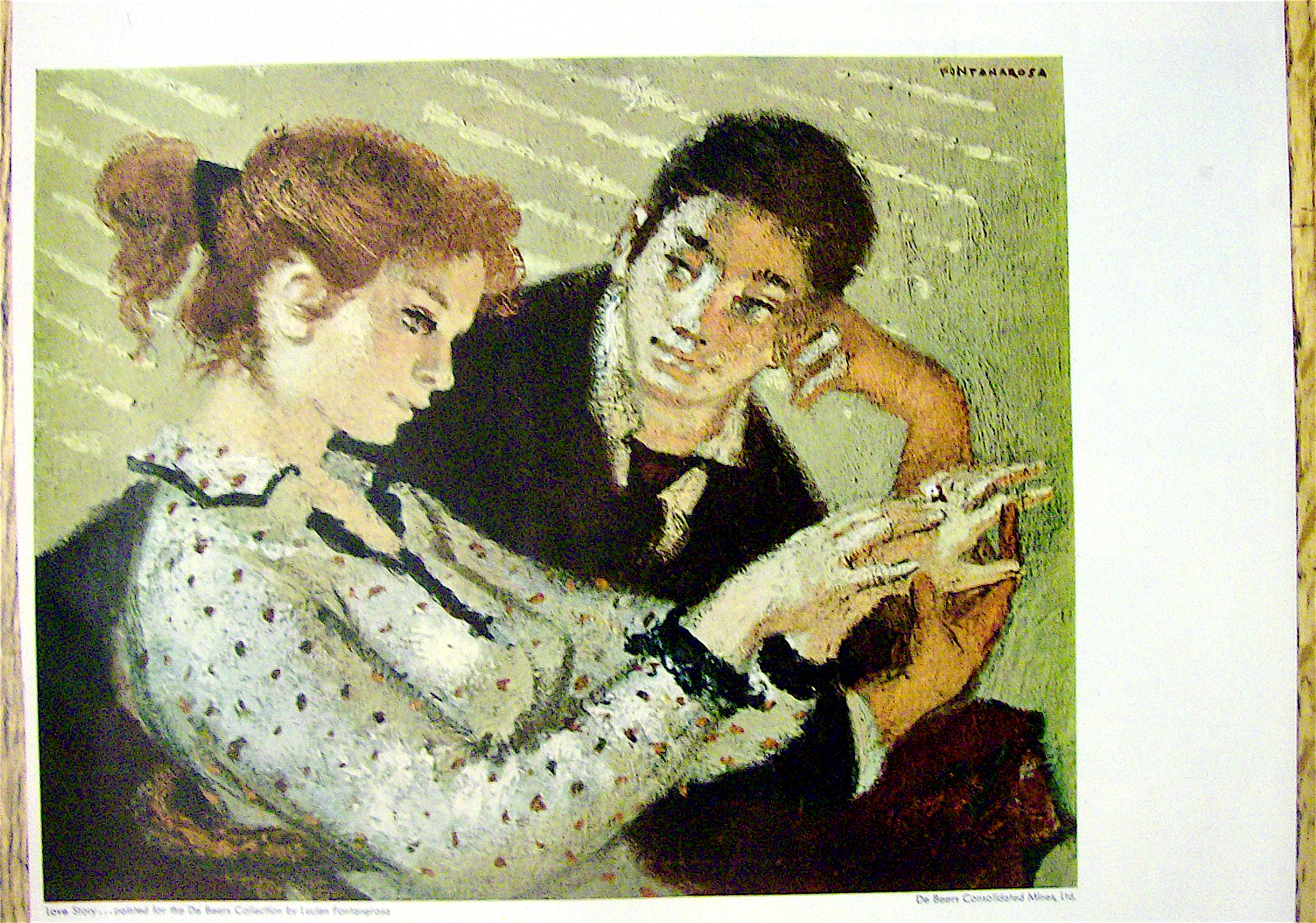 1966 A Diamond Is Forever By Lucien Fontanarosa