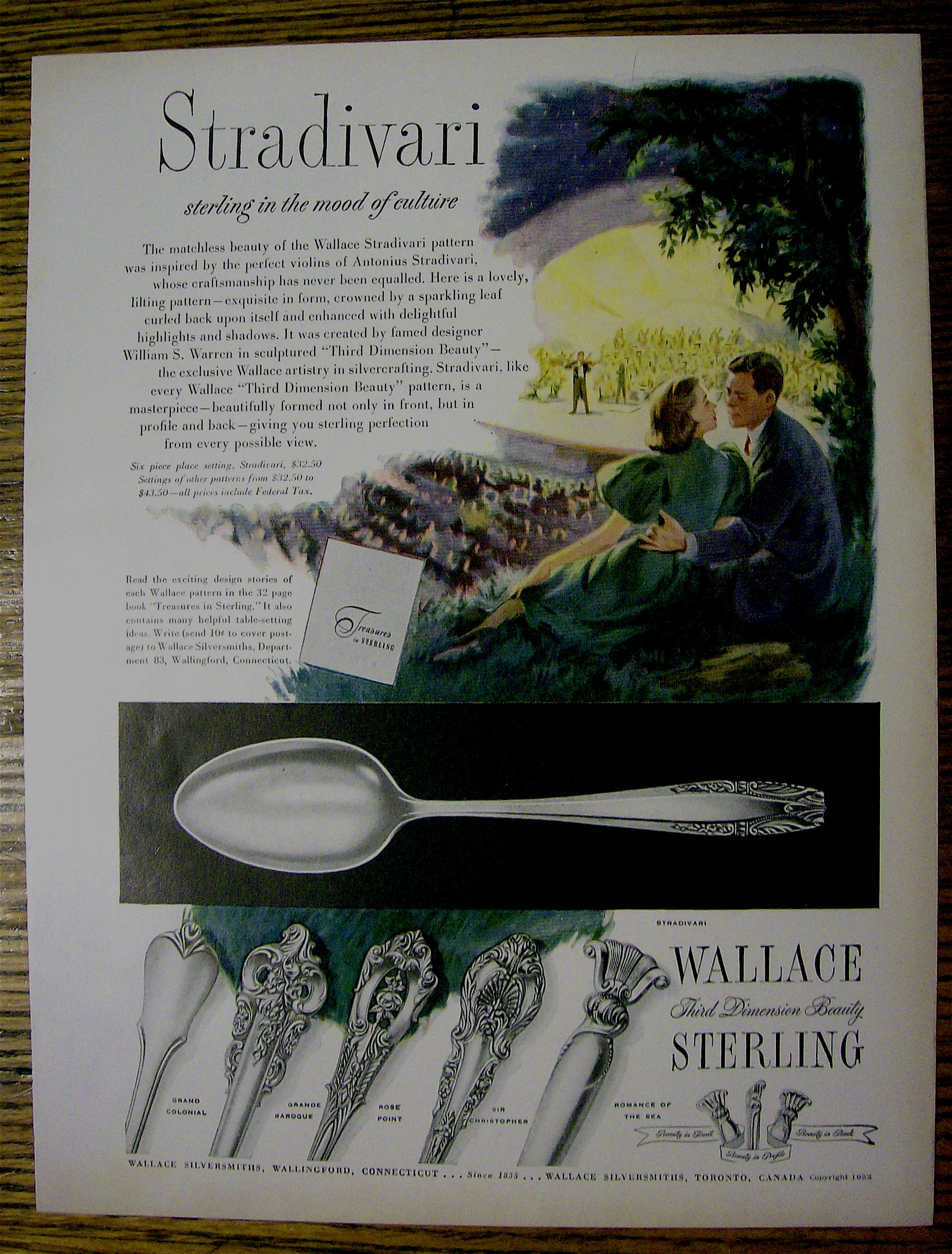 1952 Wallace Sterling with Stradivari
