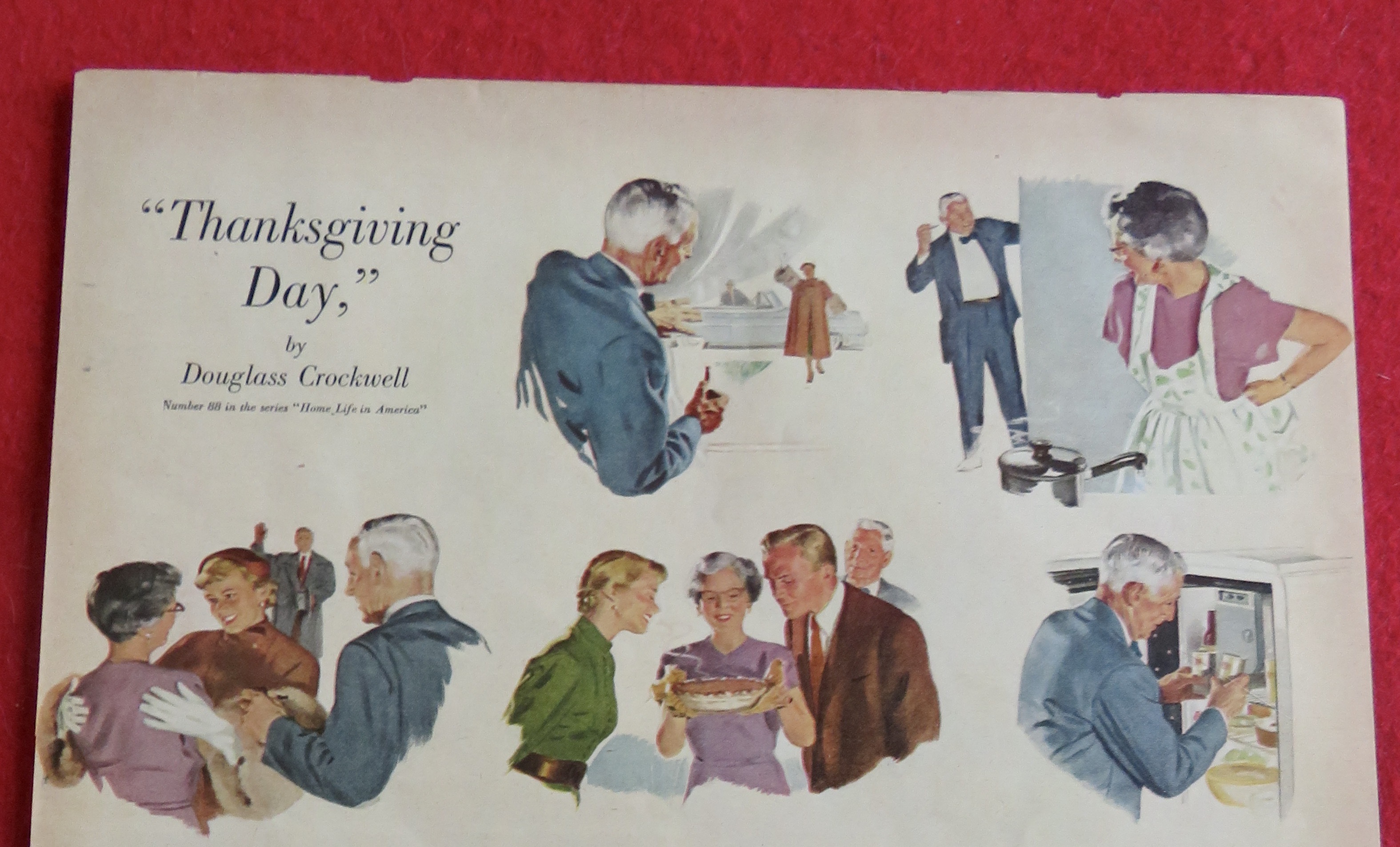 1953 Beer Belongs With Thanksgiving Day