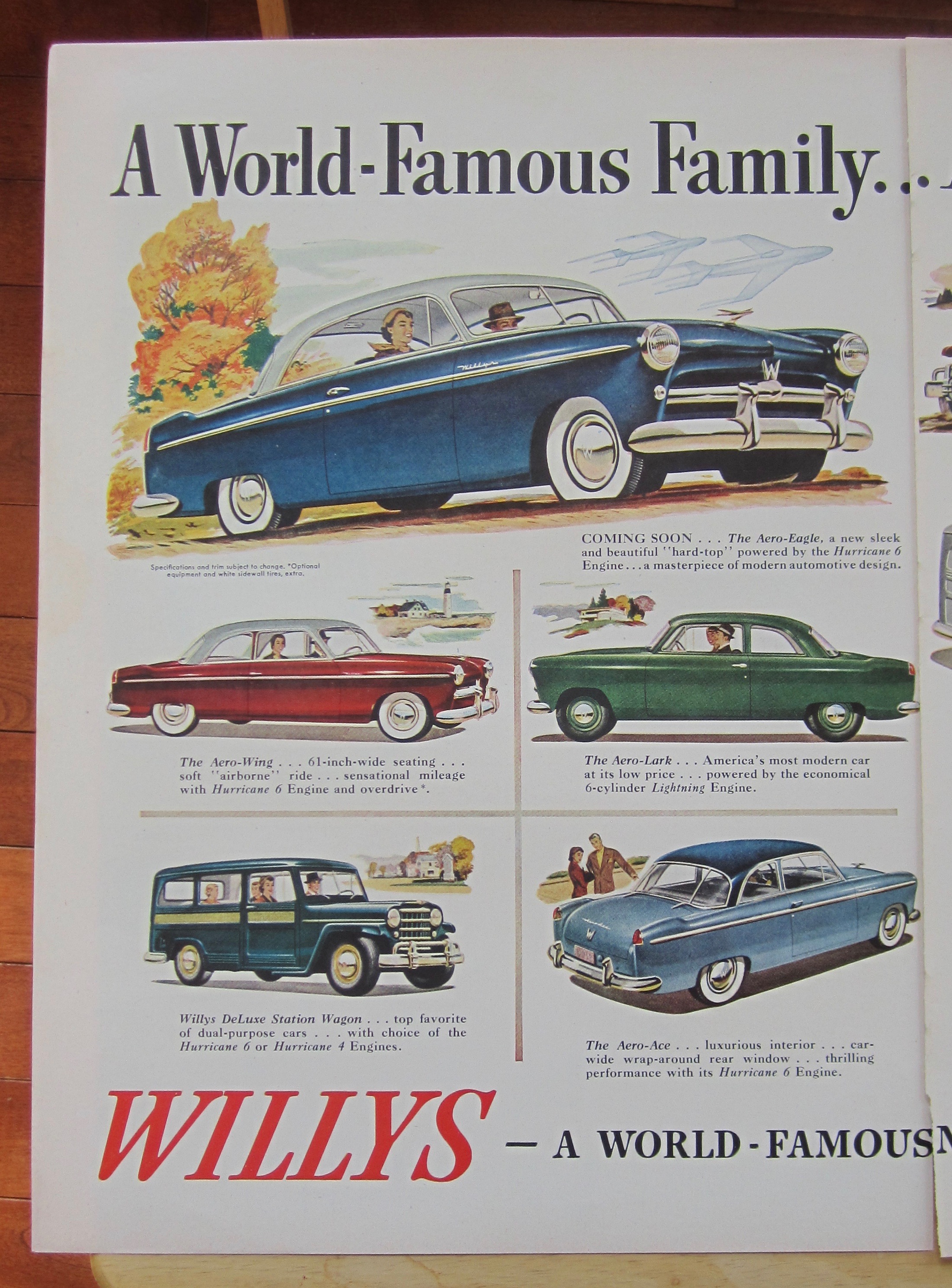 1952 Aero Willys with A World Famous Family In Cars