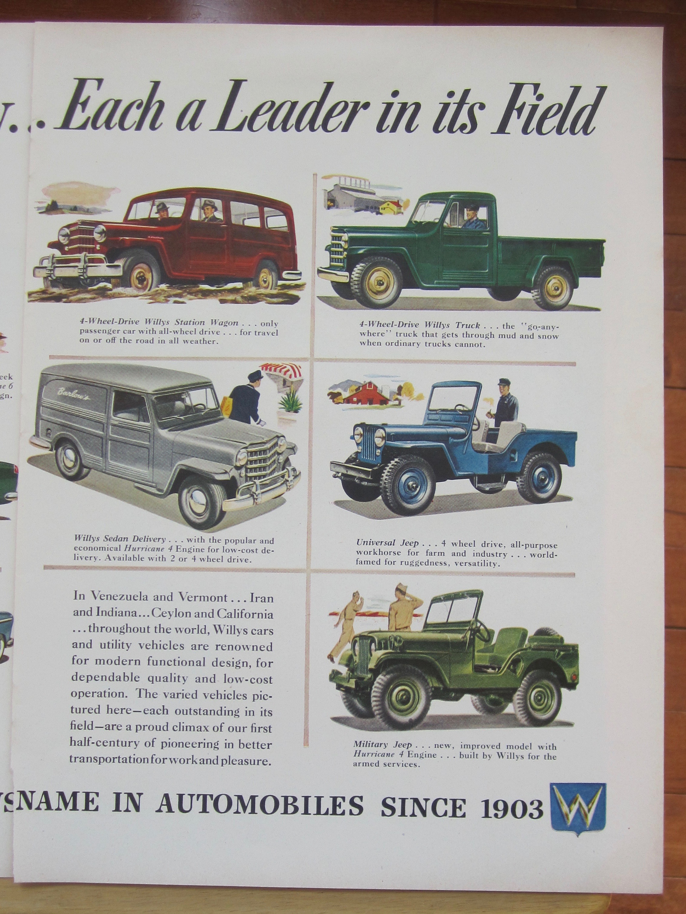 1952 Aero Willys with A World Famous Family In Cars