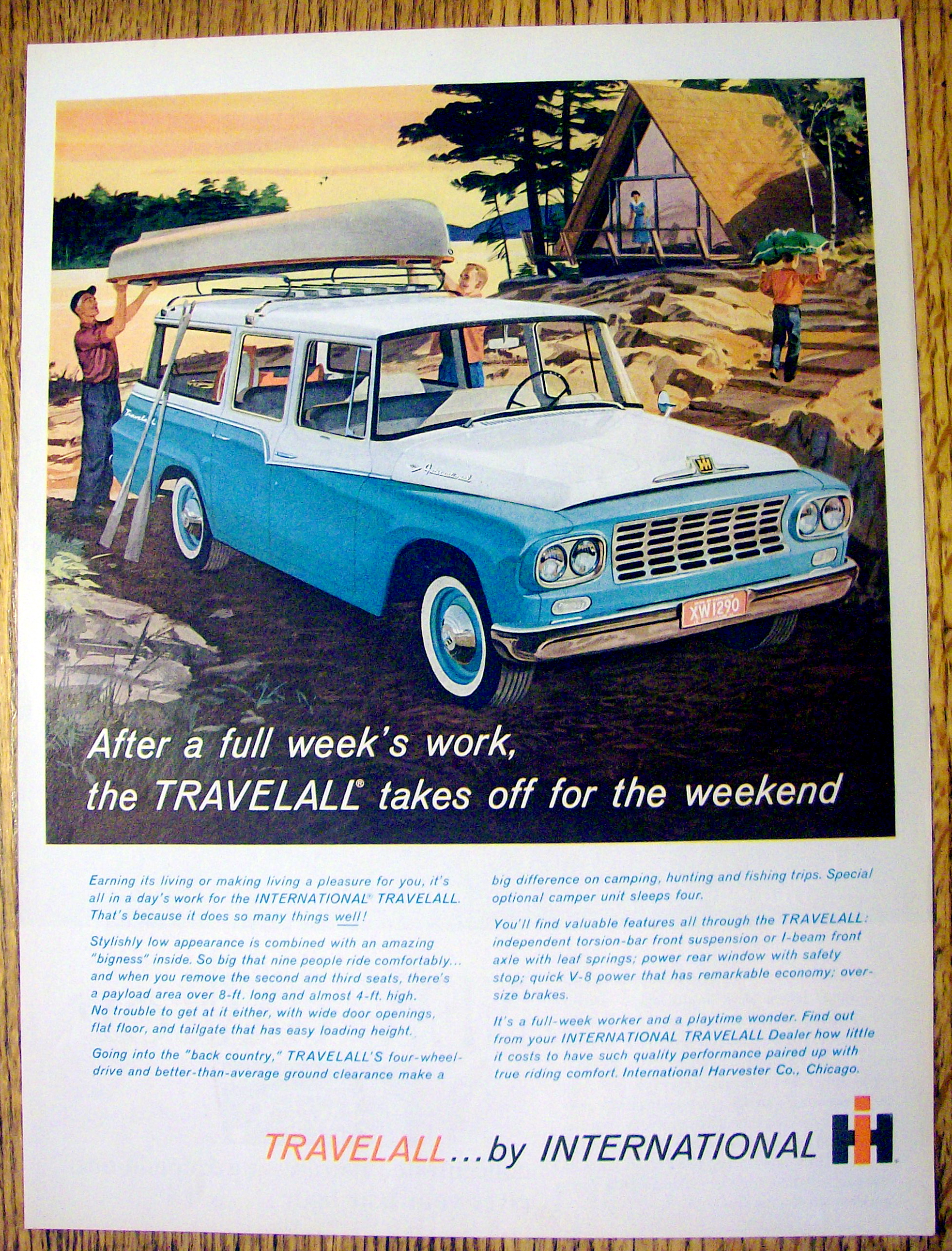 Vintage Ad: 1961 International Travelall