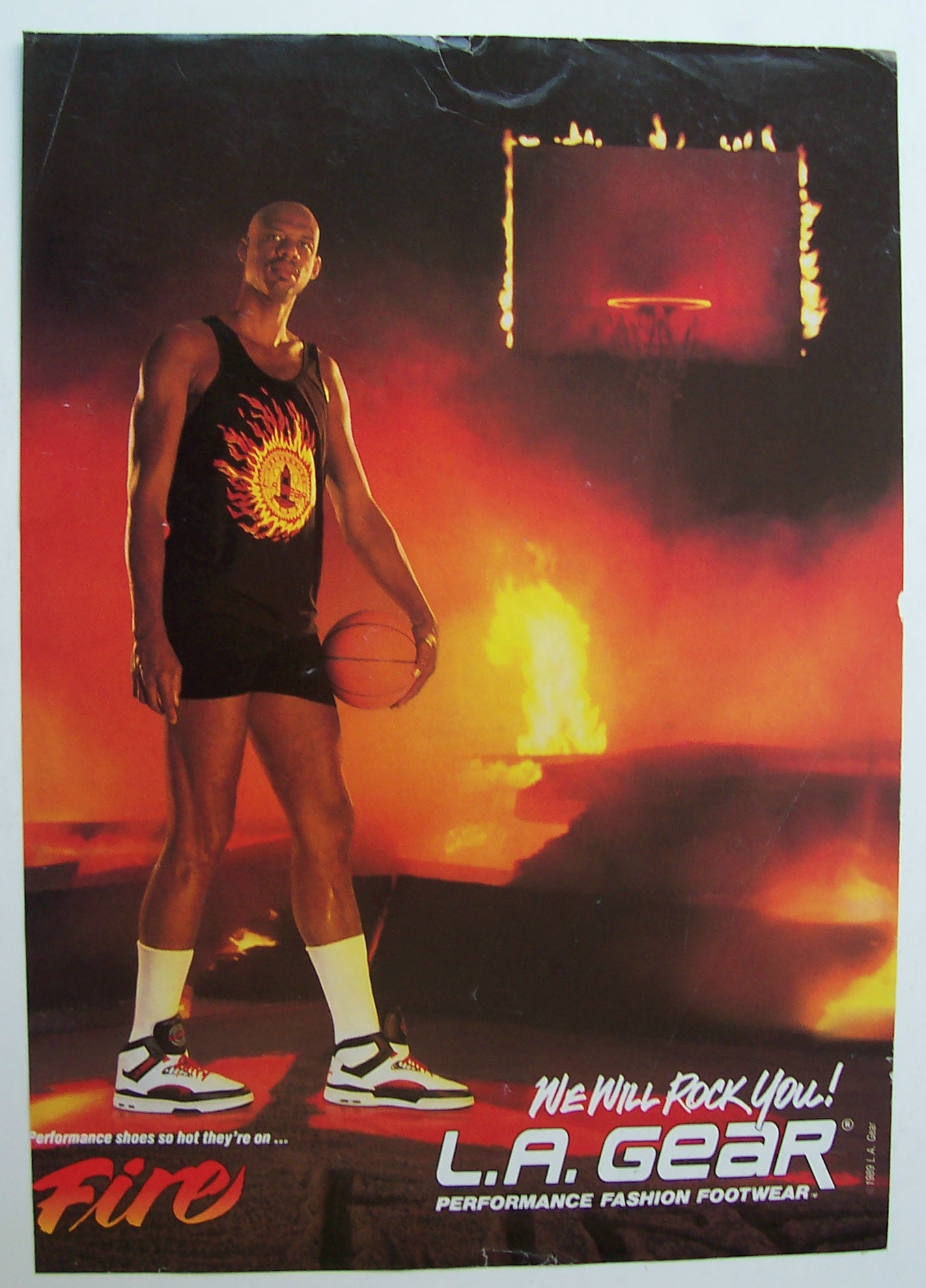 Vintage Ad: 1989 L. A. Gear with Kareem Abdul Jabar